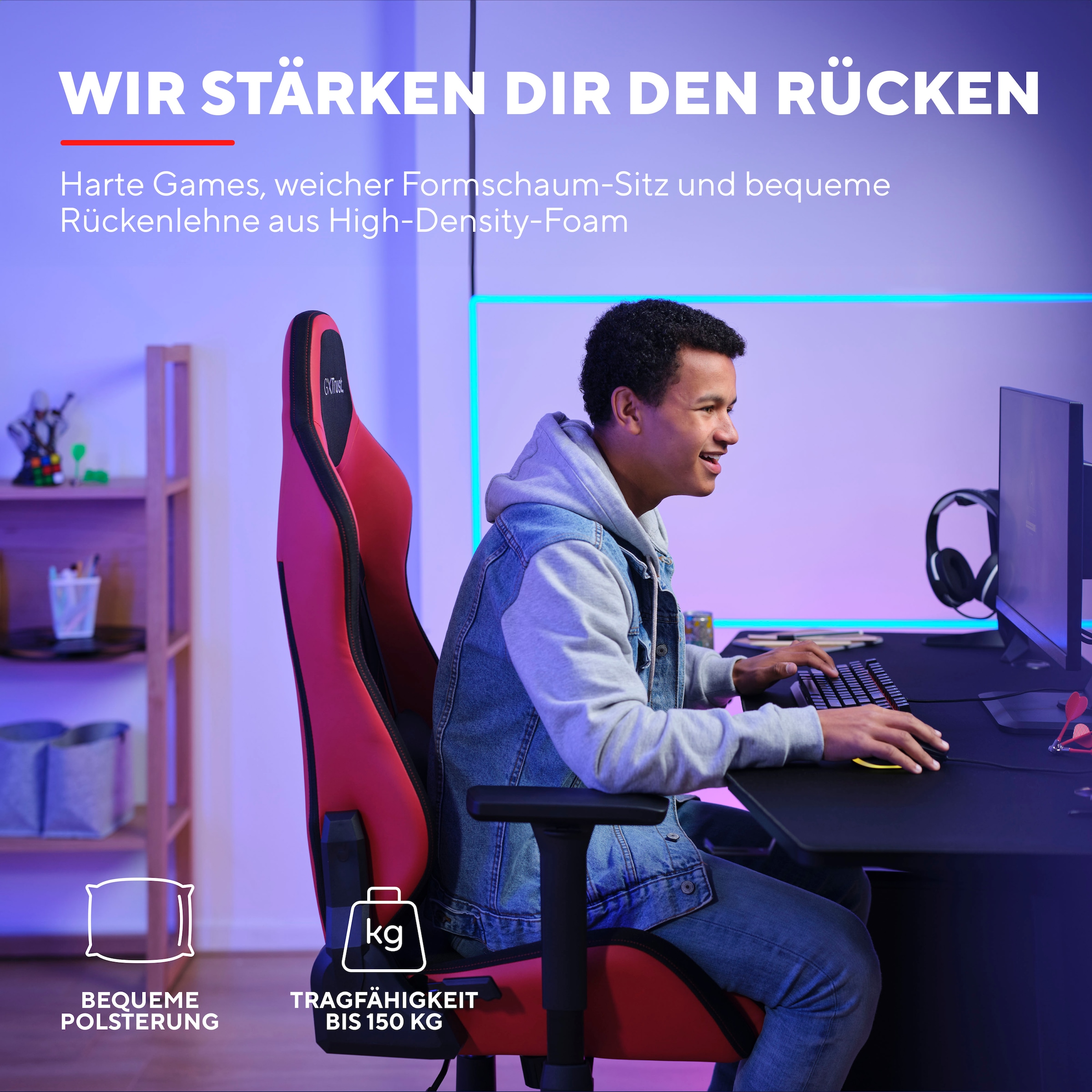 Trust Gaming-Stuhl »GXT 714 Ruya«