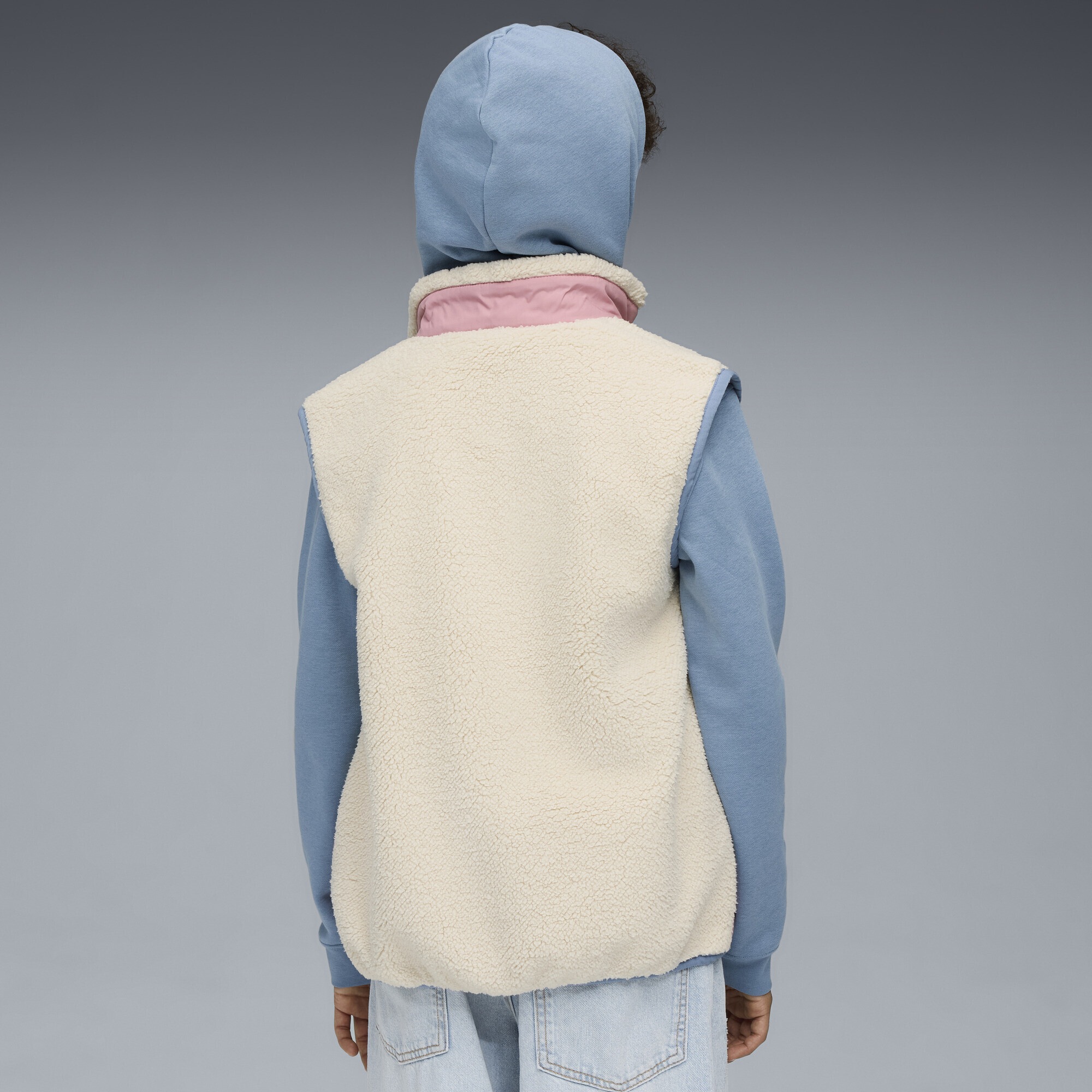 PUMA Funktionsweste »Hybrid Sherpa Weste Jugendliche«