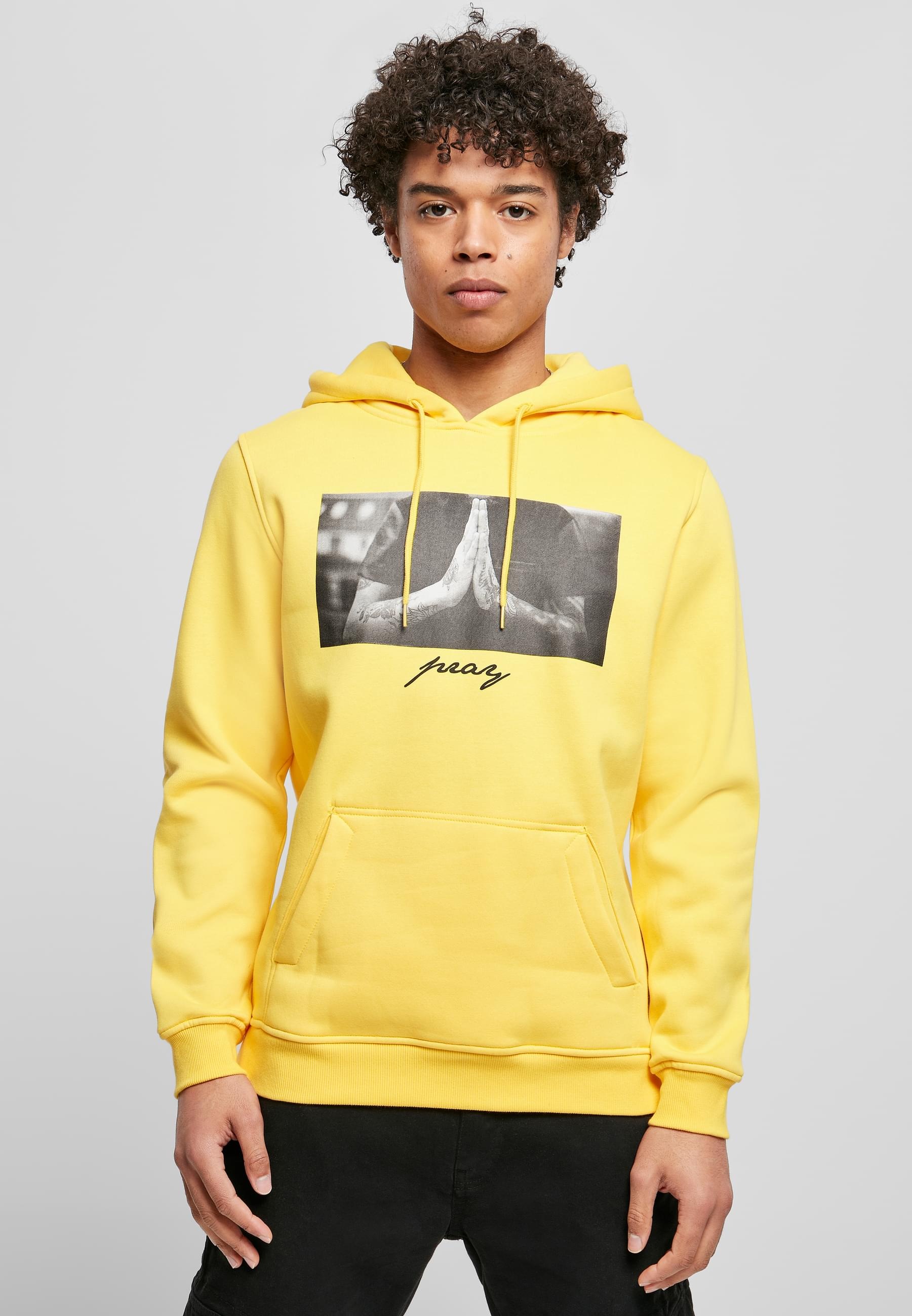 MisterTee Sweatshirt »MisterTee Herren Pray Hoody«, (1 tlg.)