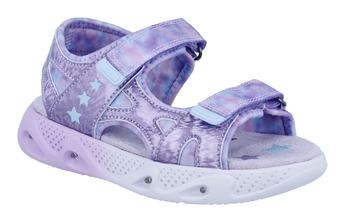 Richter Sandale "Star (Blinki)" Klettschuh, Blinkschuh, Größenschablone zum Download, mit WMS