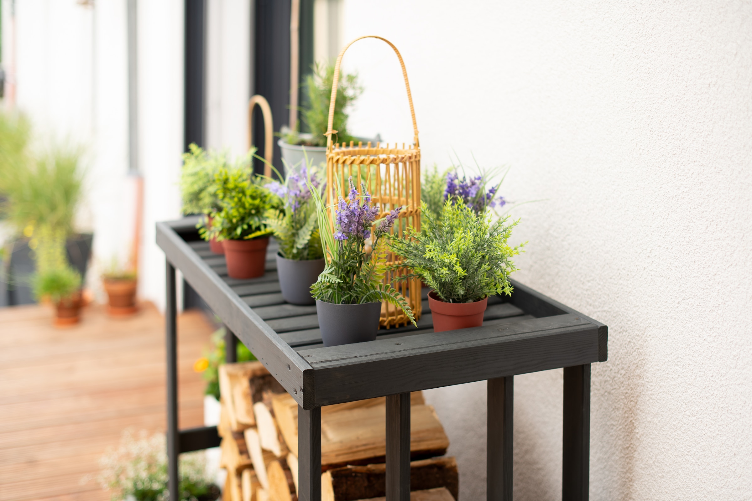 WESTMANN Kaminholzregal »Harald«, anthrazit, BxTxH: 108x52x106cm