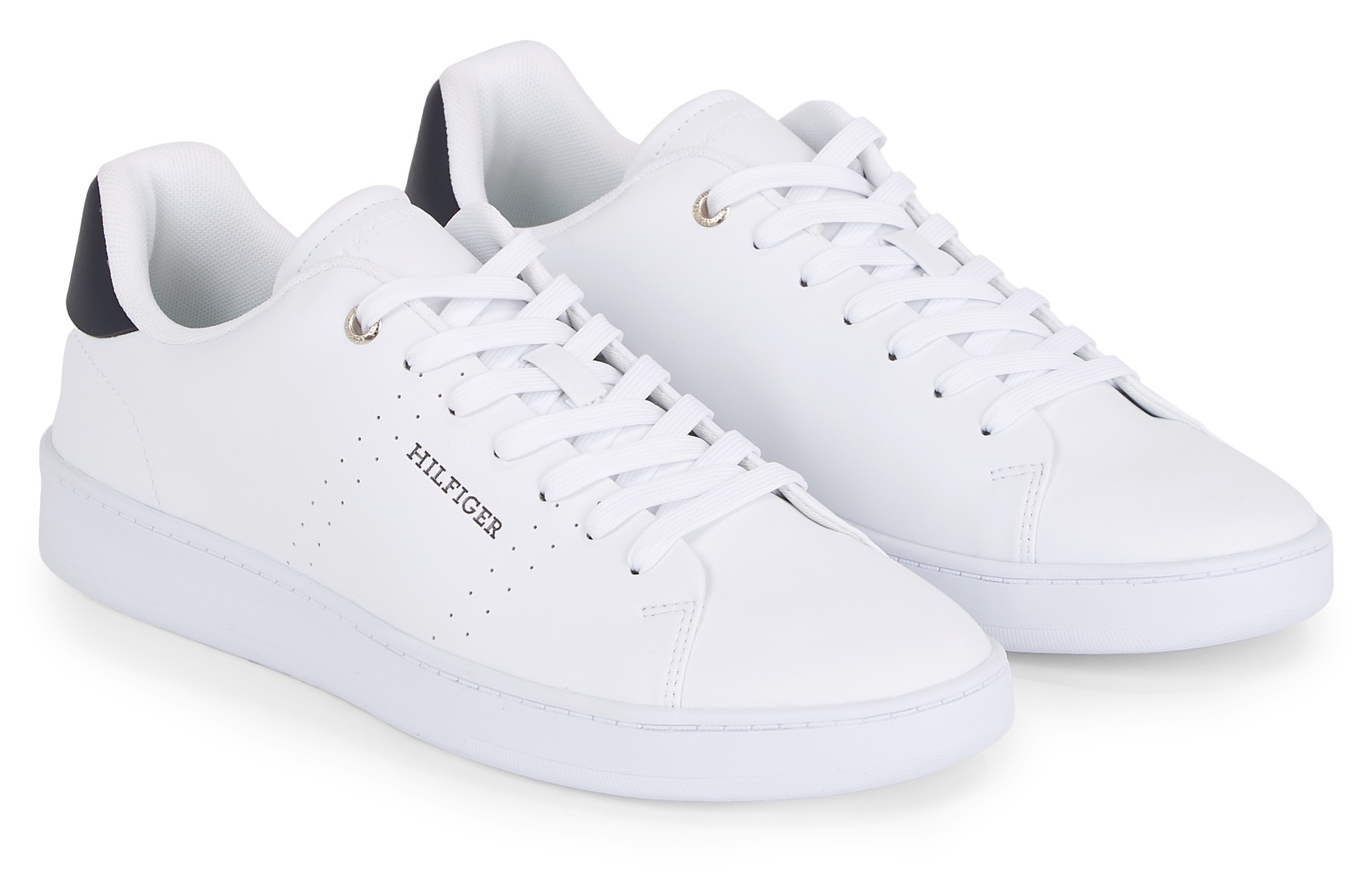 TOMMY HILFIGER Sneaker »COURT CUP LTH PERF DETAIL« su...
