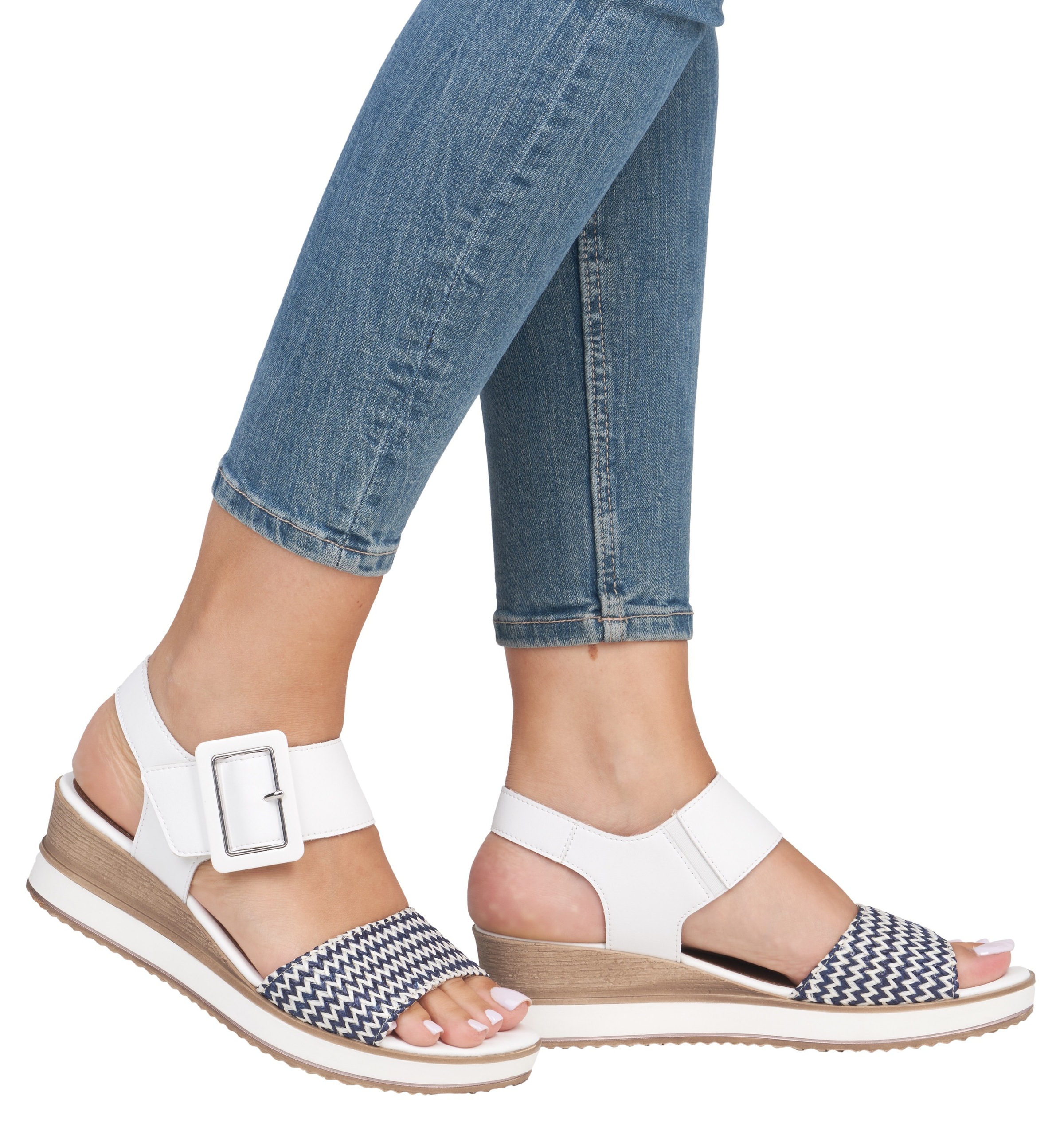 Remonte Sandalette "ELLE-Collection", Sommerschuh, Sandale, Bequemschuh mit günstig online kaufen