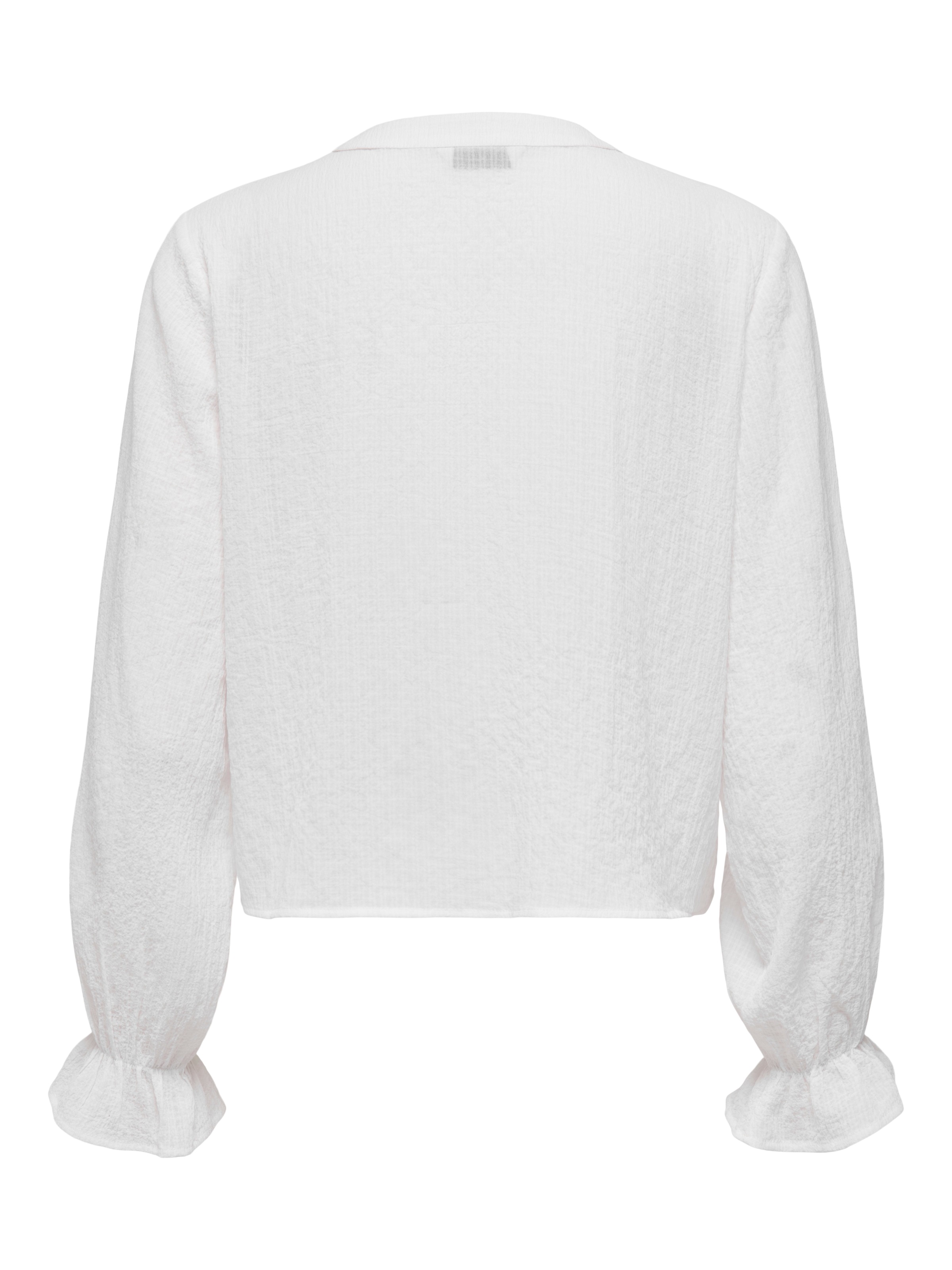 ONLY Langarmbluse "ONLVICKY LIFE L/S EMB TOP WVN NOOS" günstig online kaufen