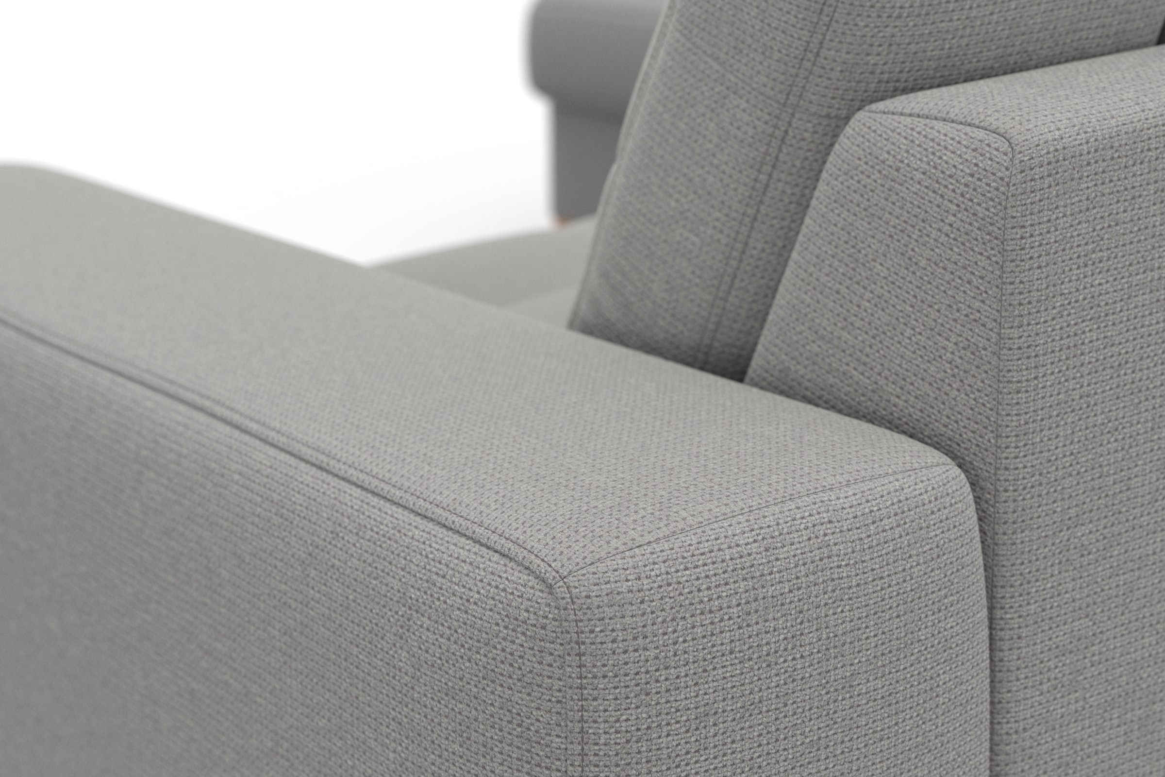 sit&more Ecksofa »Quincy L-Form«, wahlweise mit Bettfunktion und Bettkasten