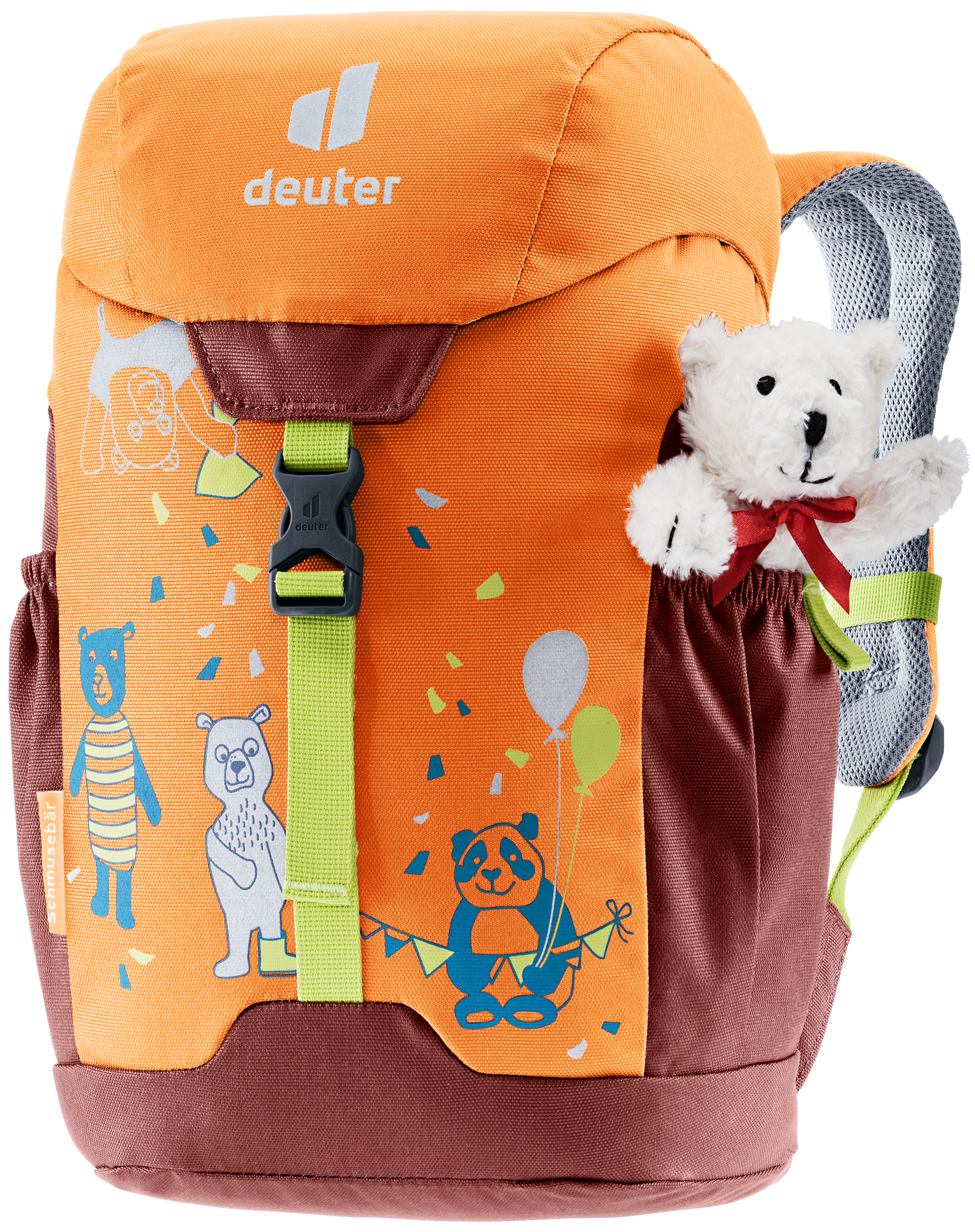 deuter Kinderrucksack »SCHMUSEBÄR MIT TEDDY 8 L«, Reflektoren