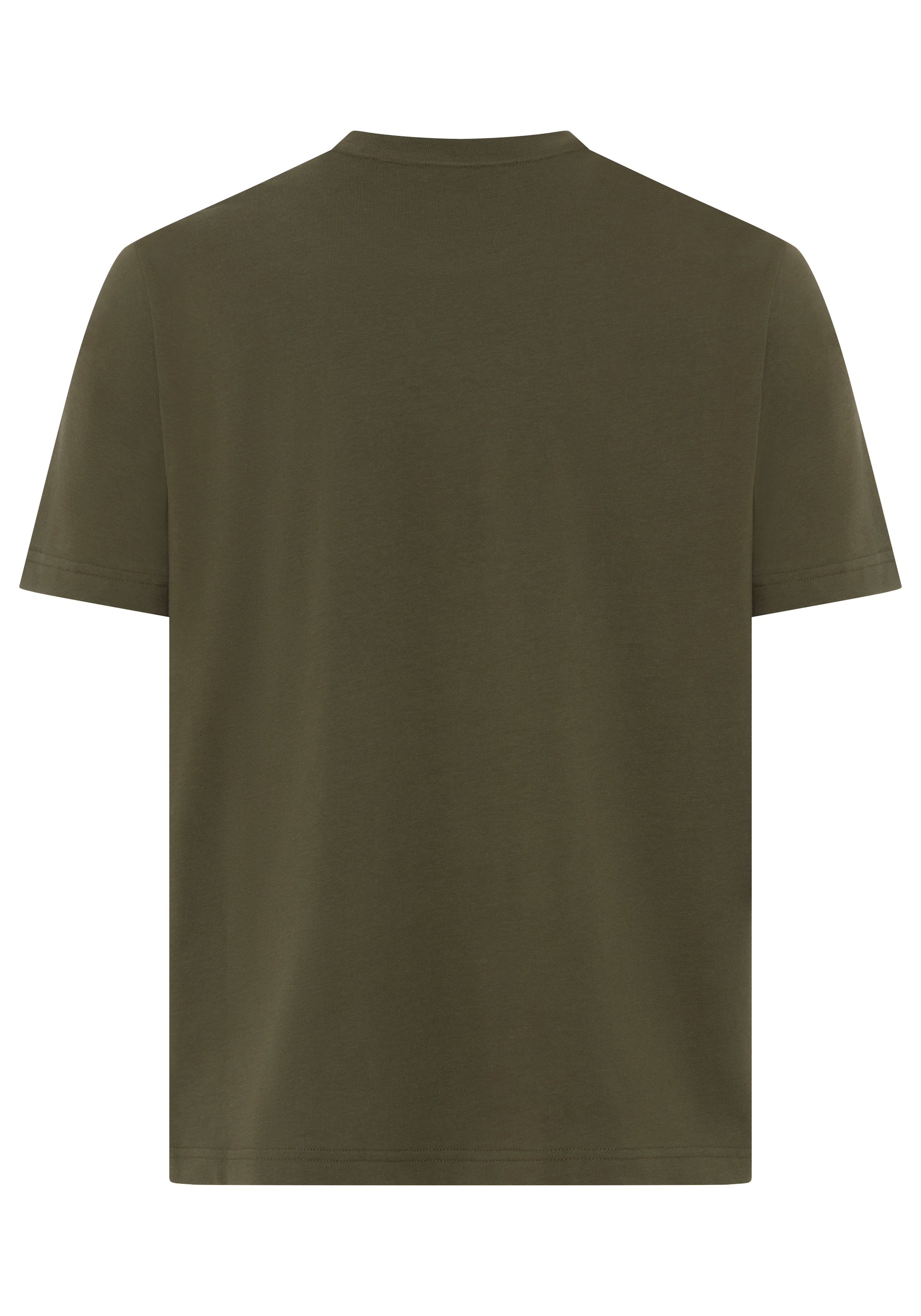 BOSS GREEN T-Shirt »TS Structure« Rundhalsausschnitt, Relaxed Fit, Logo-Patch