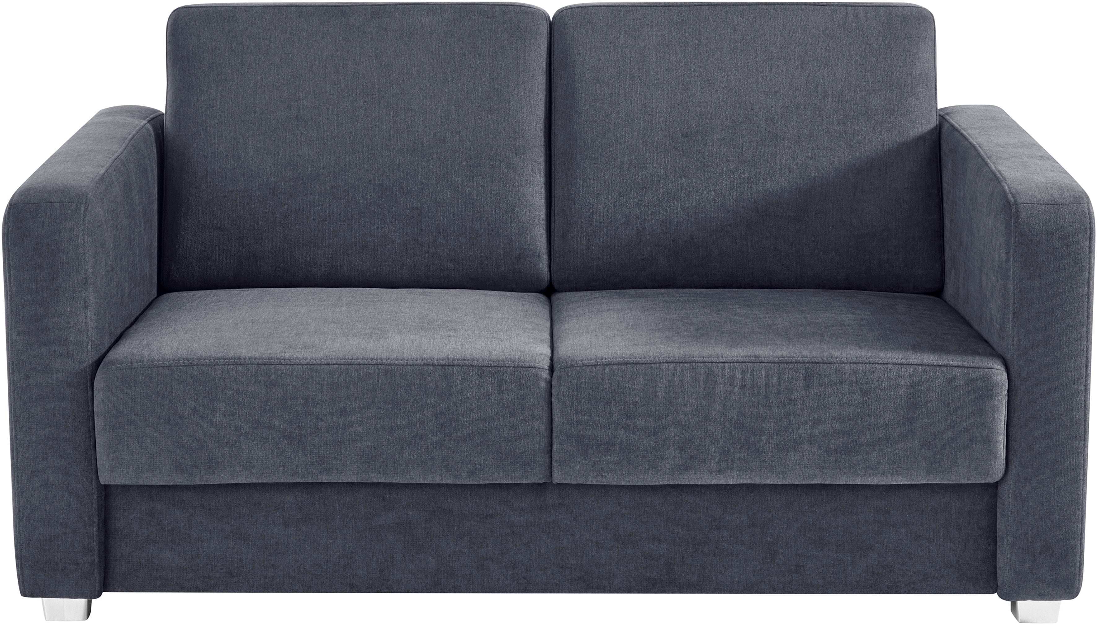 Home affaire Schlafsofa "MIA modern und bequem, schmale Armlehnen, Einzelauszug" mit 2 Einzelauszügen als Längsschläfer