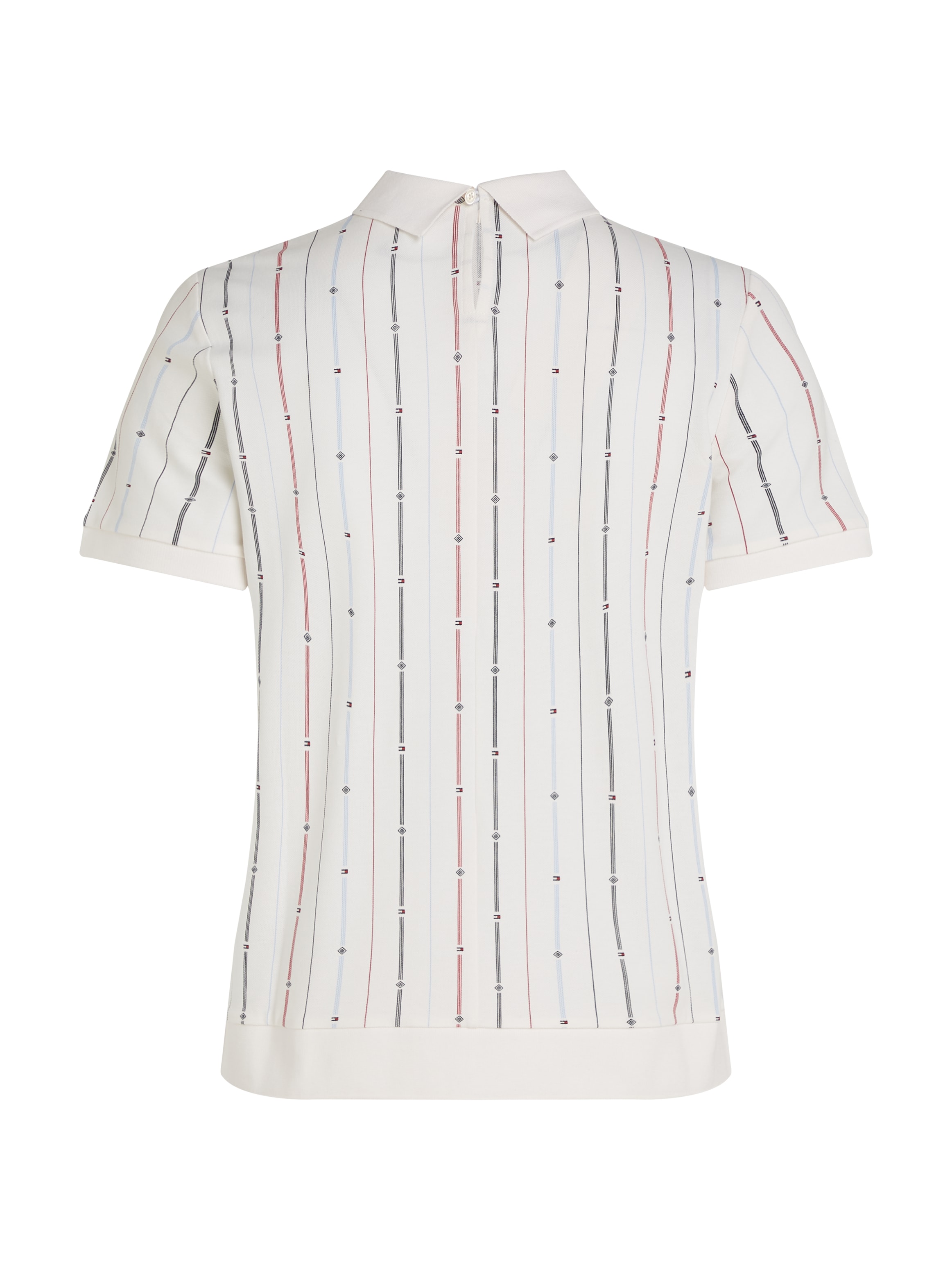 Tommy Hilfiger Poloshirt »REG FLAG STRIPE C-NK POLO SS«, im Streifendessin