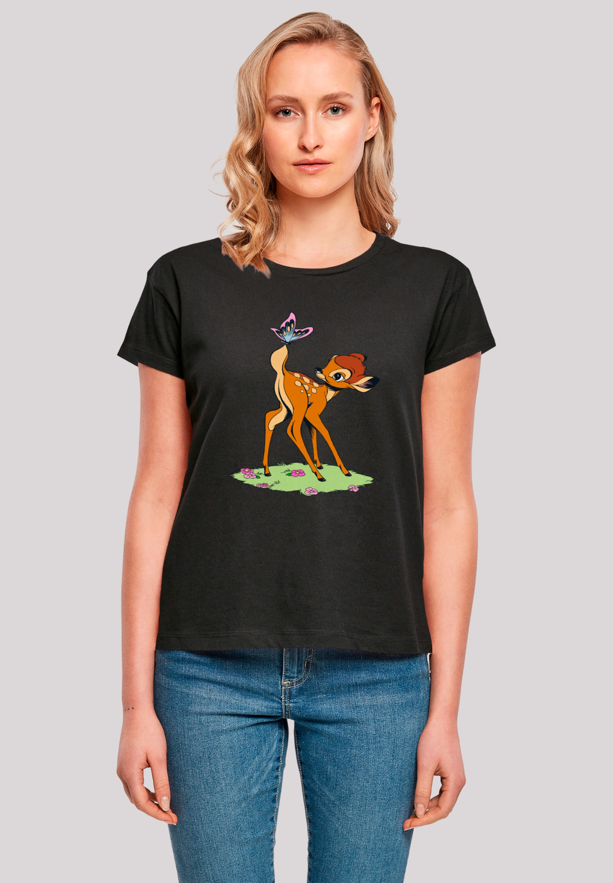 F4NT4STIC T-Shirt "Disney Bambi Schmetterling", Premium Qualität, Disney günstig online kaufen