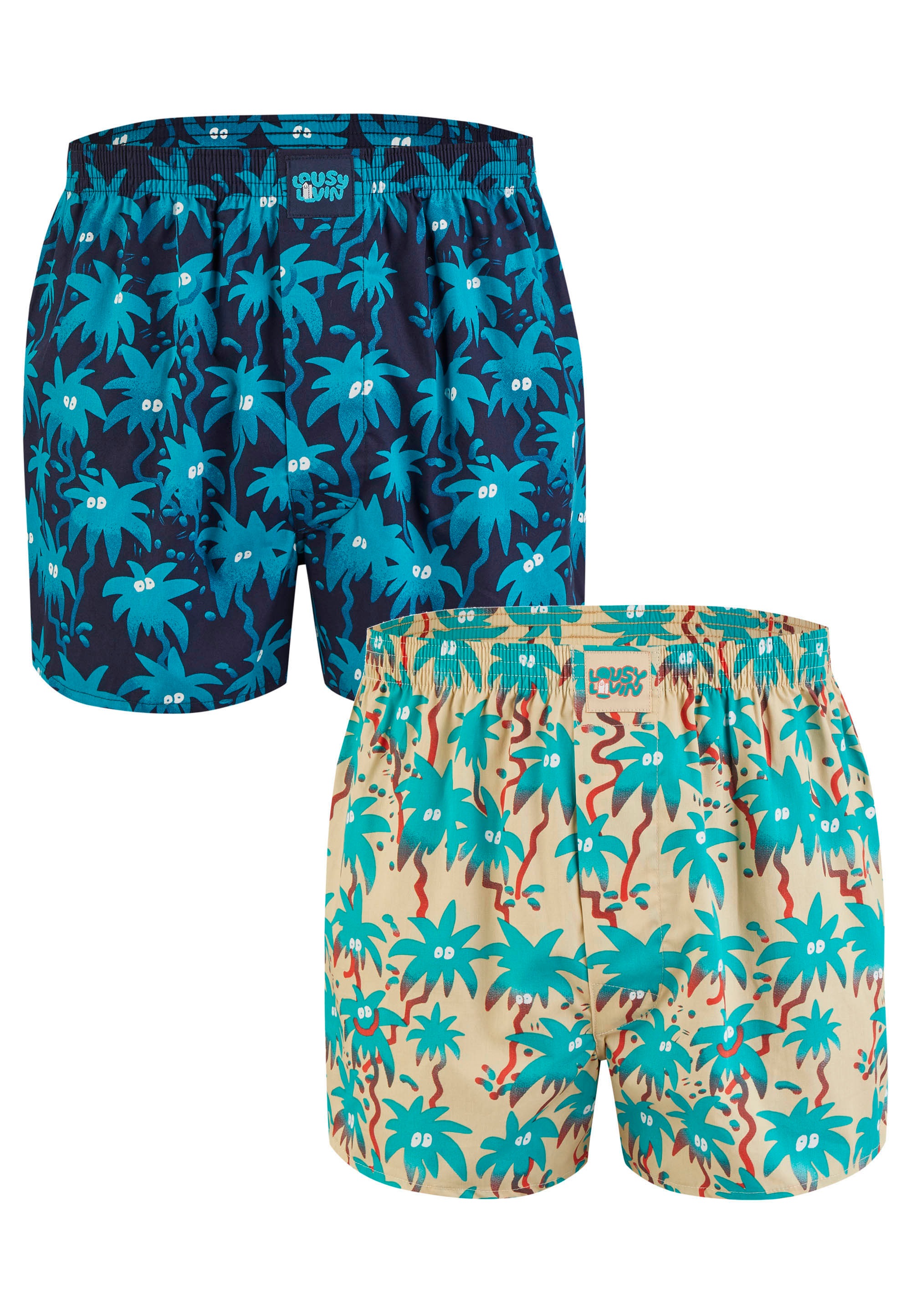 Lousy Livin Boxershorts, mit buntem Allover-Print