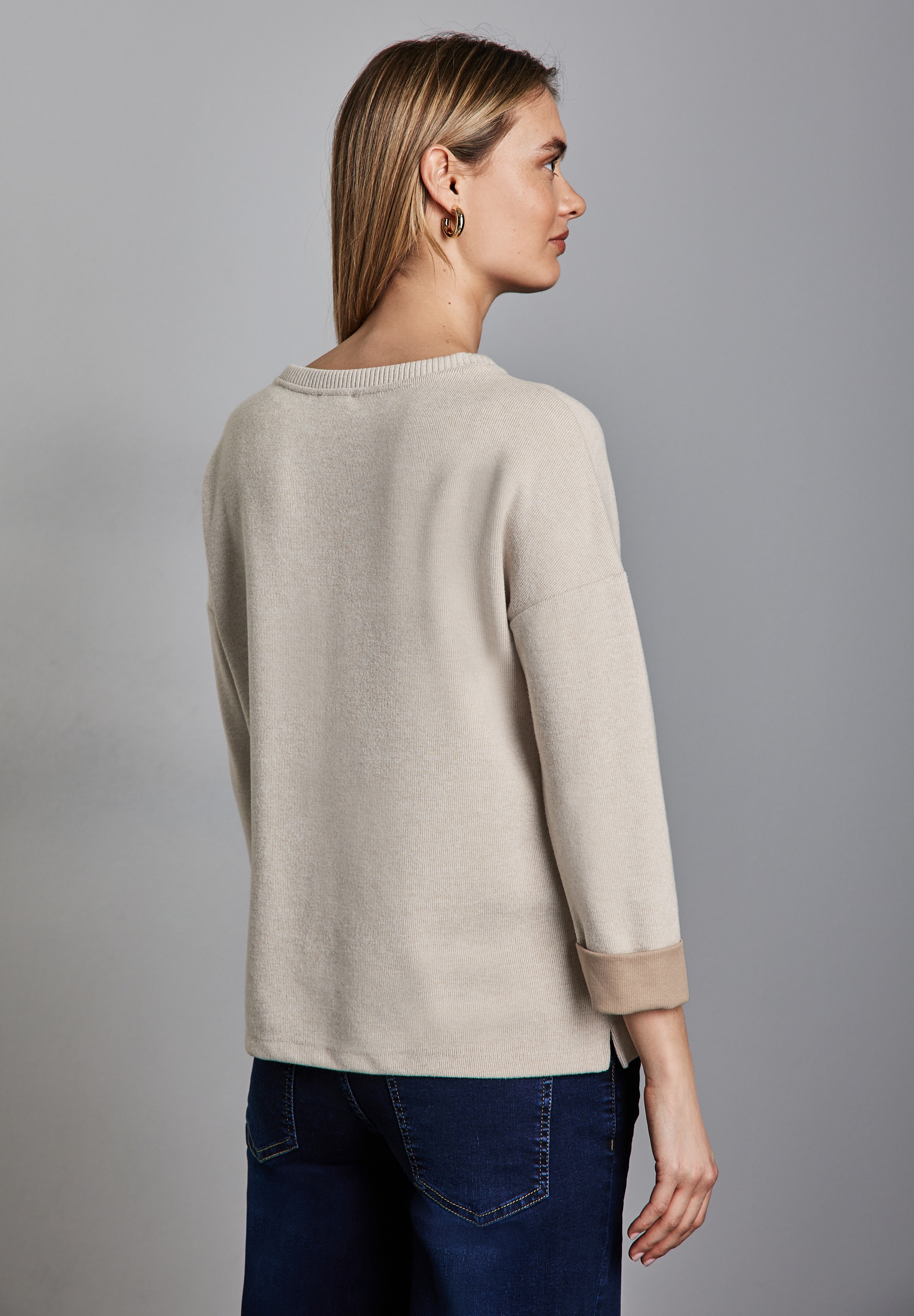 STREET ONE 3/4-Arm-Shirt, mit 3/4 Ärmeln