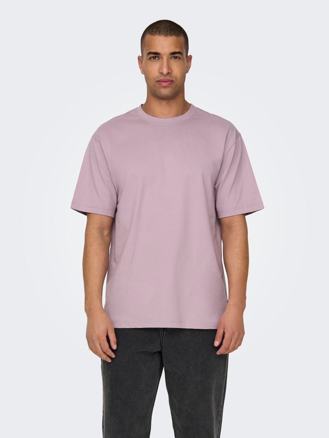 ONLY & SONS Rundhalsshirt »ONSFRED RLX SS TEE«