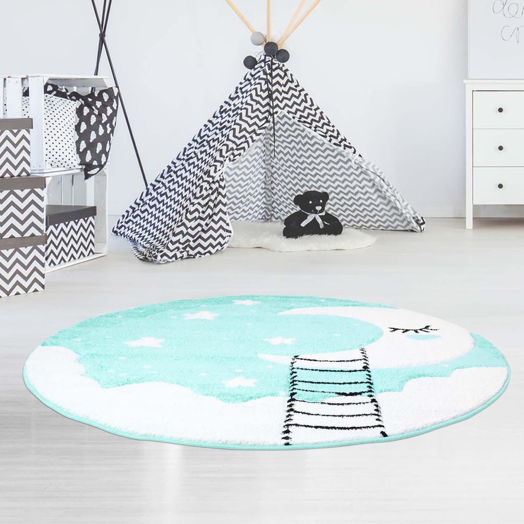 Carpet City Kinderteppich »Bueno Kids 1314«, rund