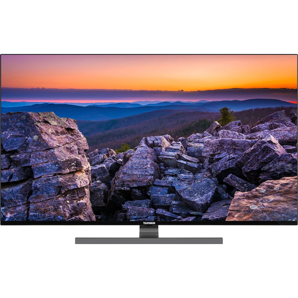 Telefunken LED-Fernseher »D65V900M4CWH«, 164 cm/65 Zoll, 4K Ultra HD, Smart-TV