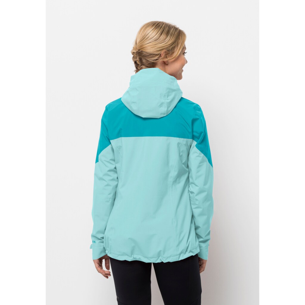 Jack Wolfskin Outdoorjacke »WEILTAL 2L JKT W«, mit Kapuze