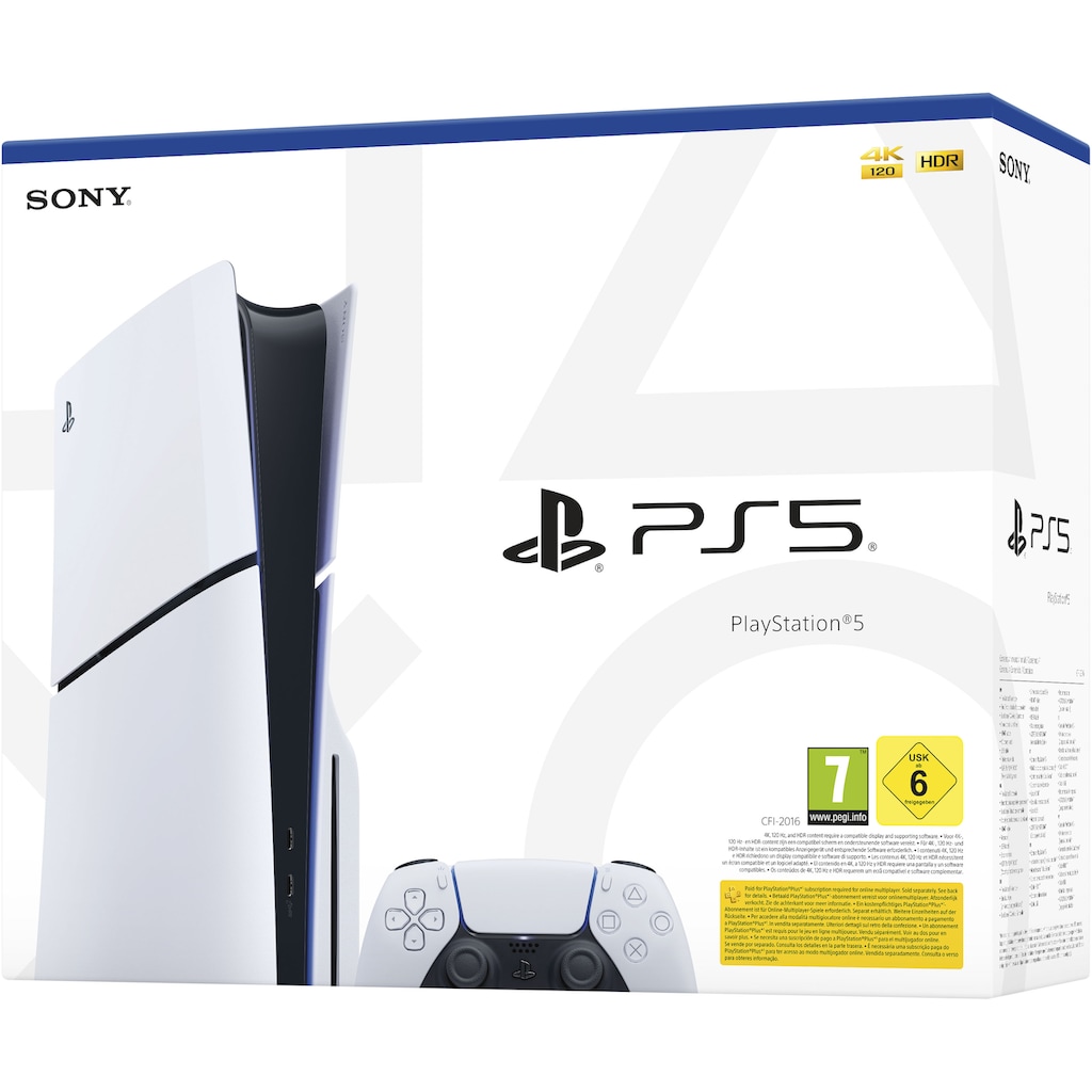 PlayStation 5 Spielekonsole »Disk Edition (Slim)«