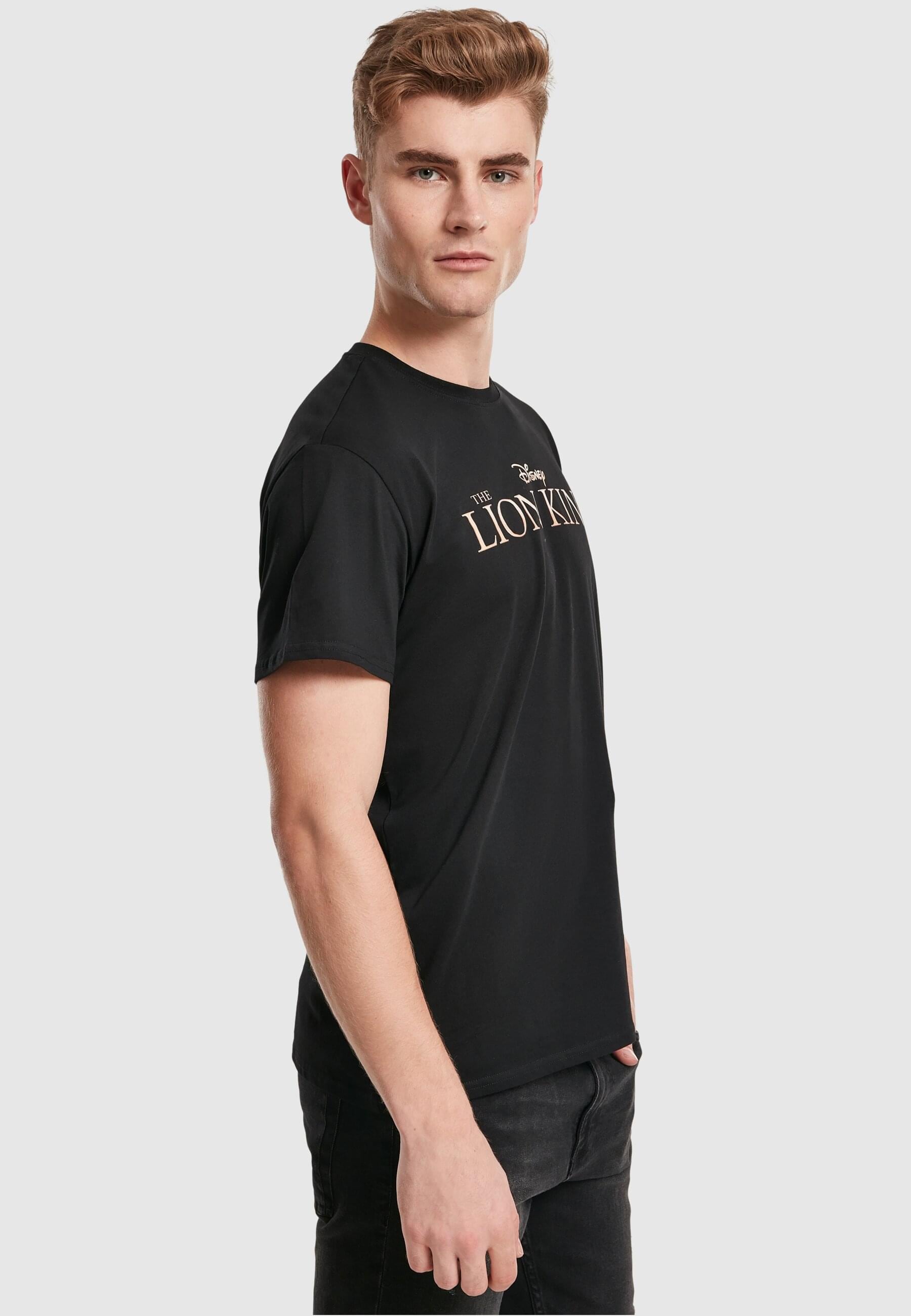 Merchcode T-Shirt »Merchcode Herren Lion King Logo Tee«, (1 tlg.)