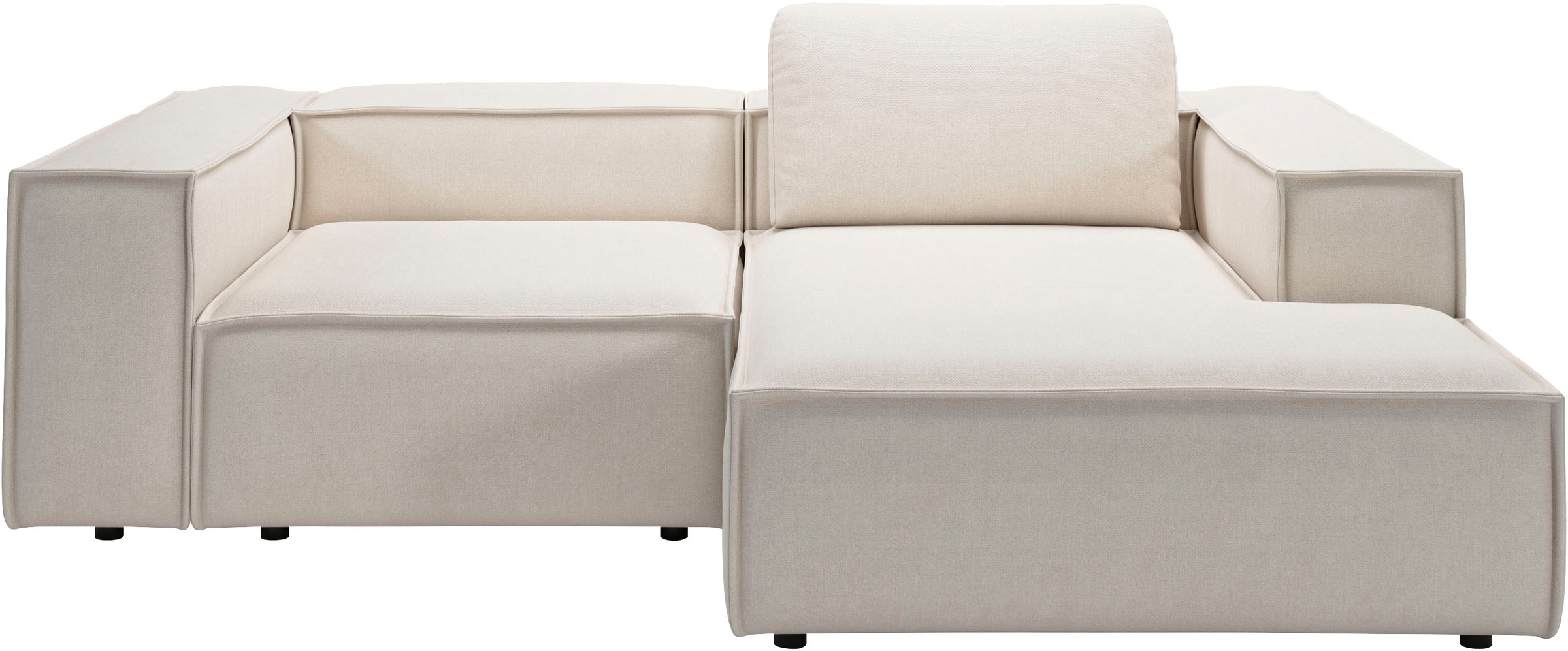 Home affaire Ecksofa "Watertown, kompakte L-Form, 246 cm breite für kleiner günstig online kaufen