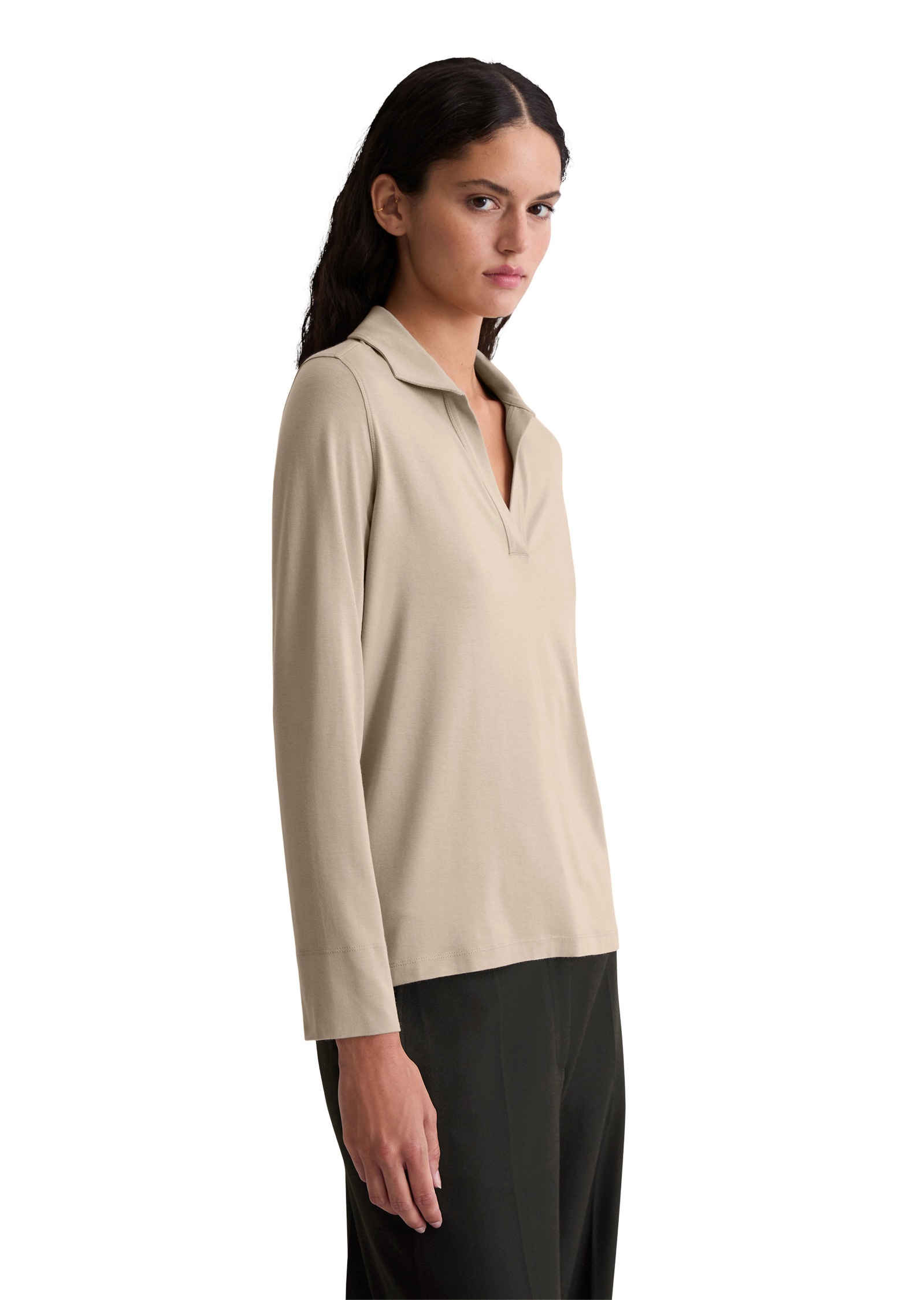 Marc OPolo Blusenshirt "aus Viskose-Modal-Mix" günstig online kaufen