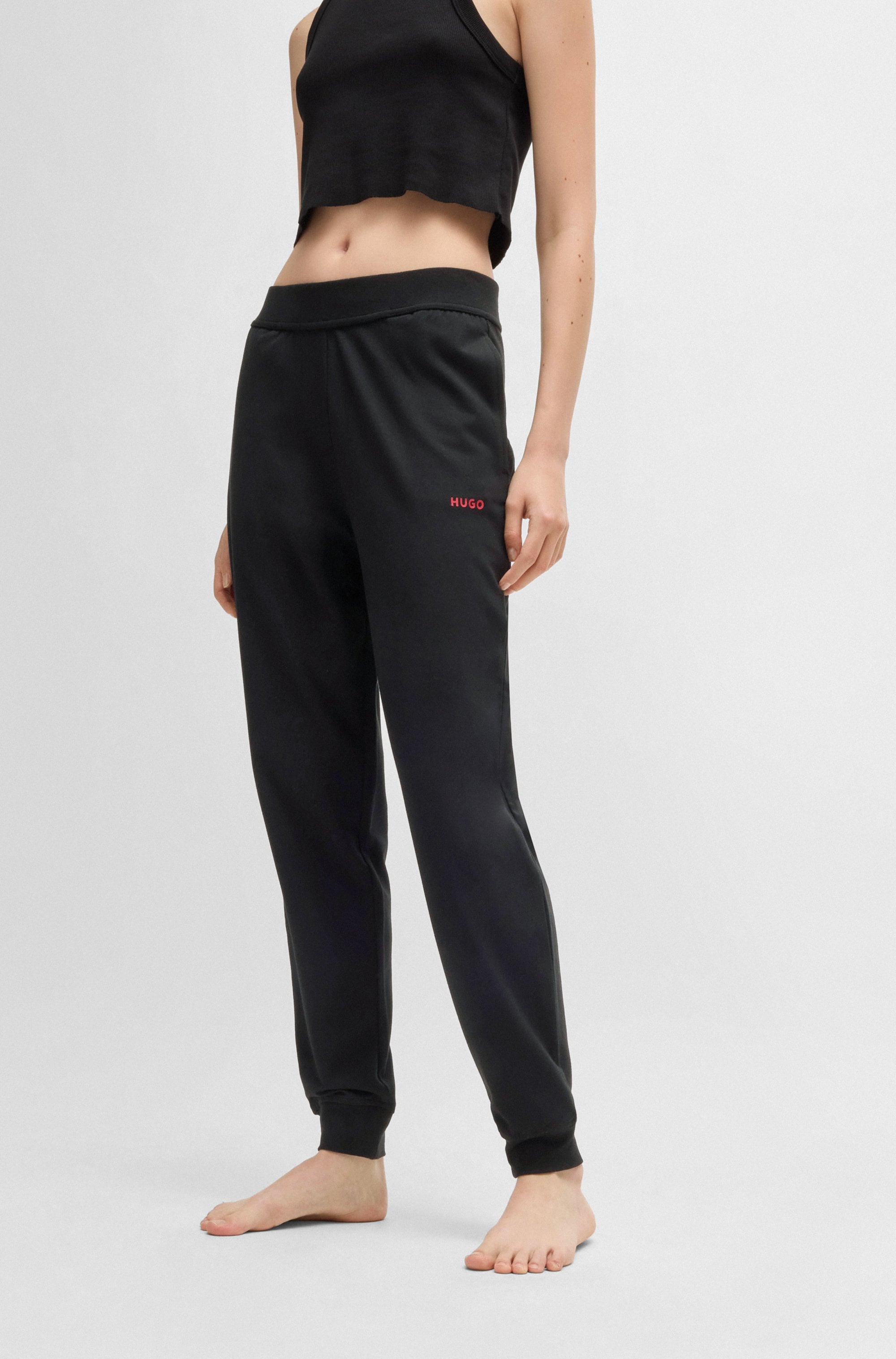 HUGO Underwear Sweathose »SHUFFLE_PANTS 10249155 01«, mit dezentem Logoschriftzug
