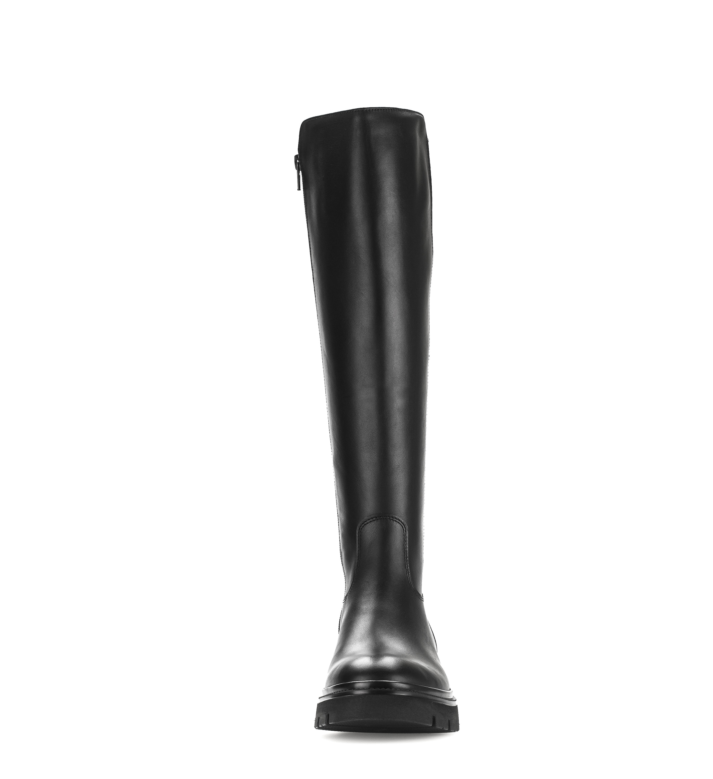 Gabor Stiefel  Blockabsatz, Langschaftstiefel mit Innenreißverschluss