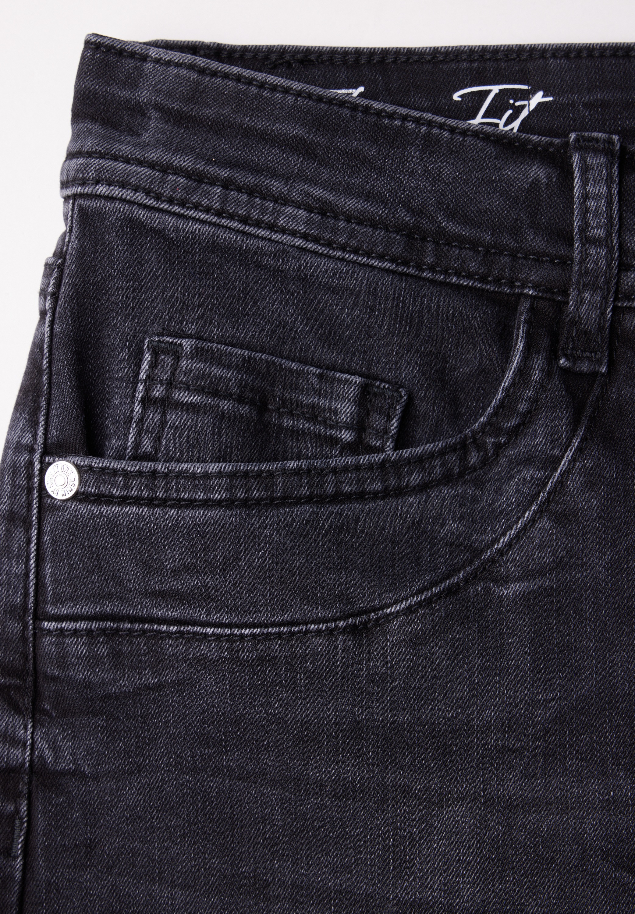 STREET ONE Loose-fit-Jeans, High Waist