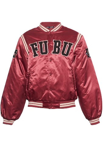 Bomberjacke »Fubu Herren FM233-001-2 FUBU College Satin Varsity Jacket«, (1 St.), ohne...