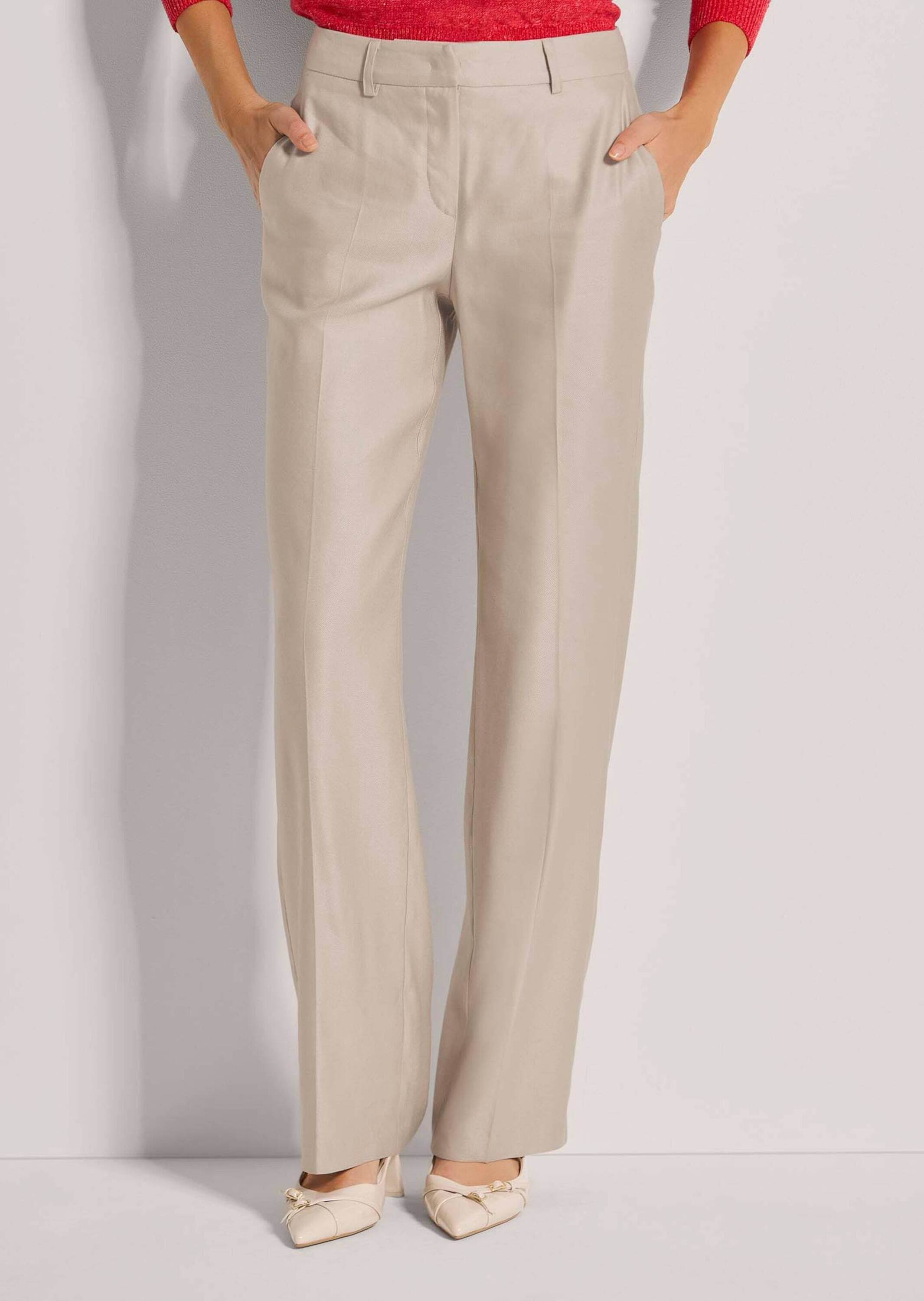 MADELEINE Bügelfaltenhose »Hose Weite Bügelfalten-Hose«