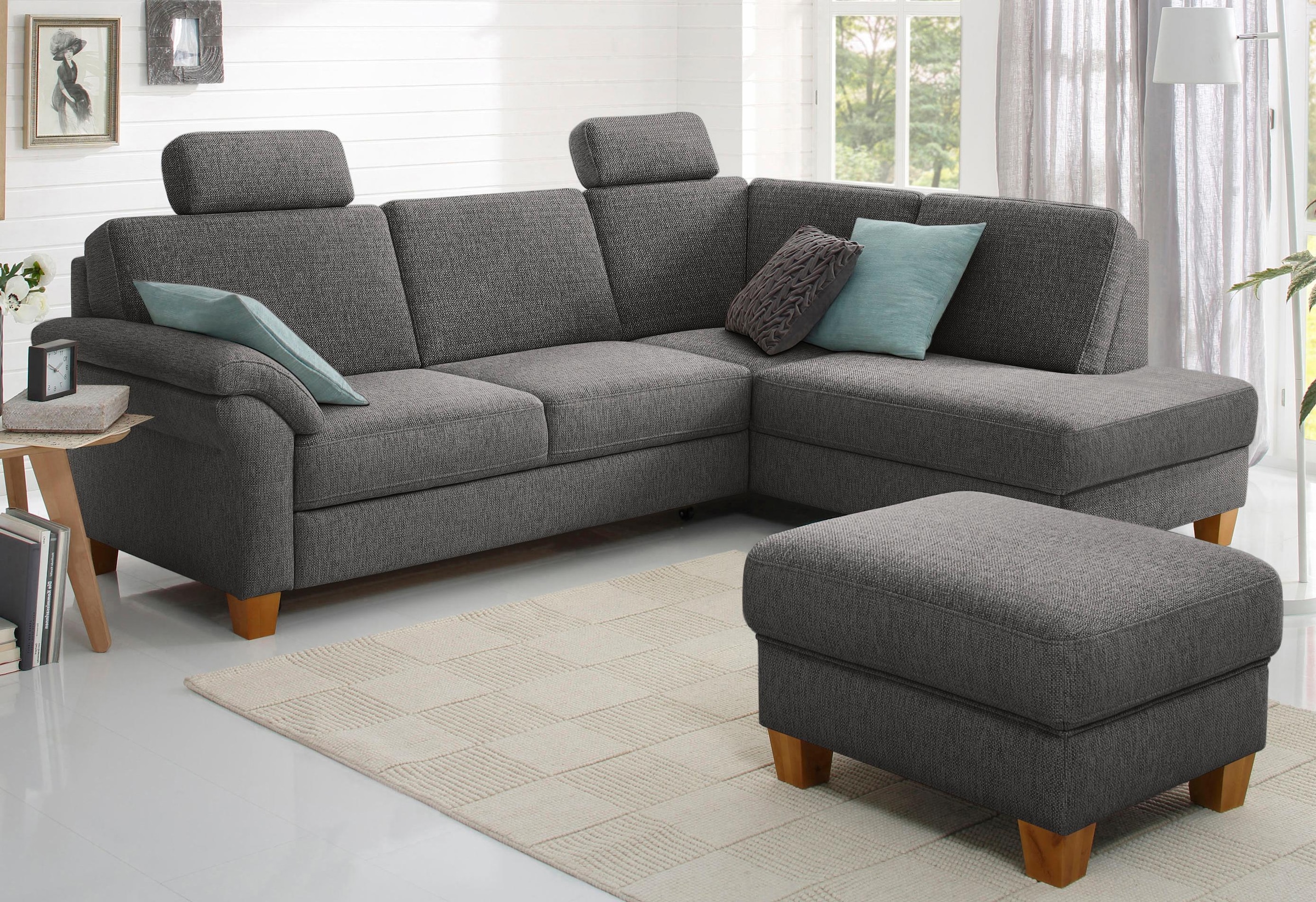 Home affaire Ecksofa "Borkum L-Form, B: 249 cm - OTTO. Verlässliche Qualitä günstig online kaufen