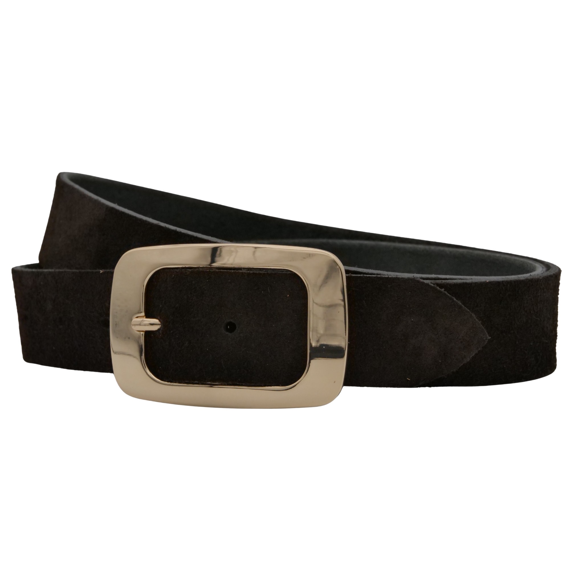 AnnaMatoni Ledergürtel "AnnaMatoni Damen Ledergürtel in hochwertigem Velour Leder 3,5cm"