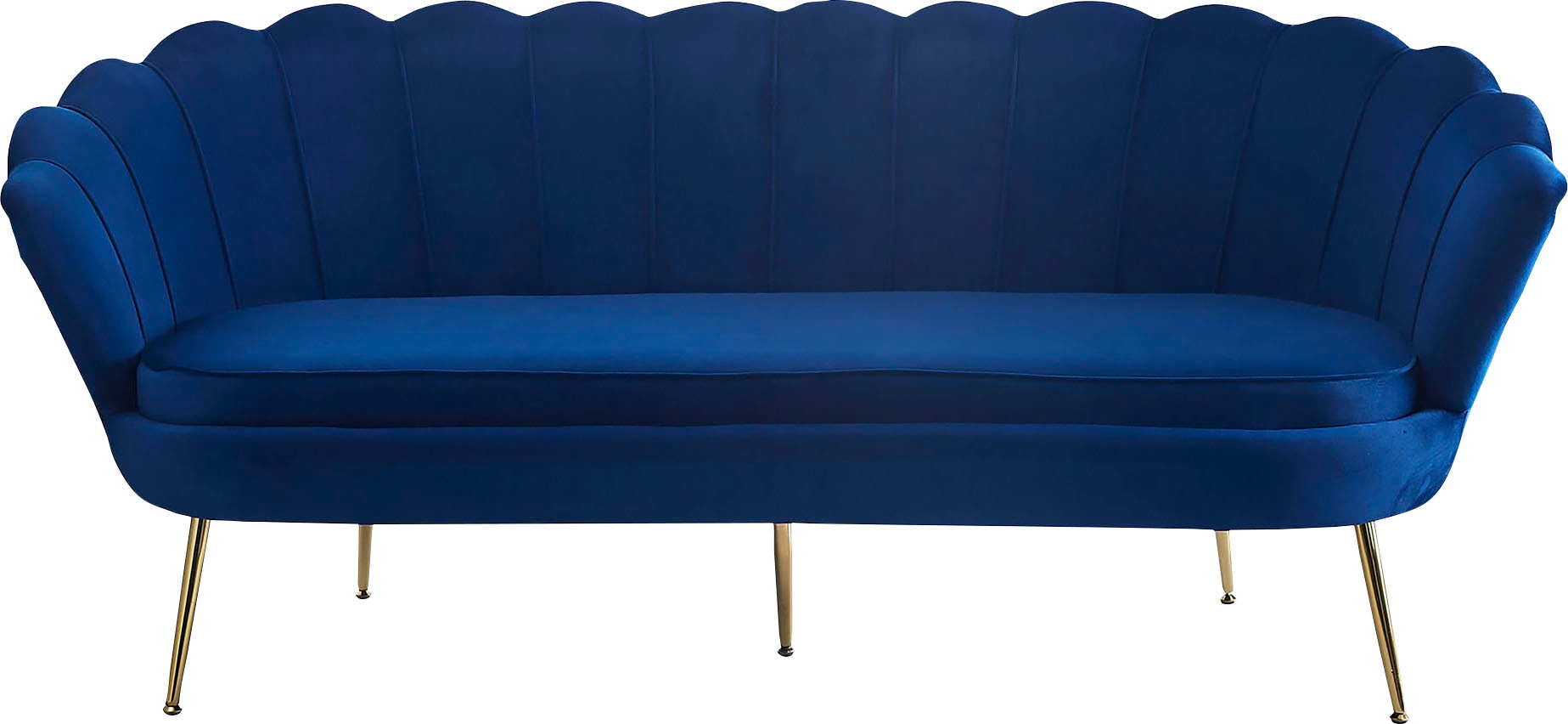 SalesFever 3-Sitzer "Clam Komfortsofa" Extravagantes Muscheldesign: 180 cm Breite