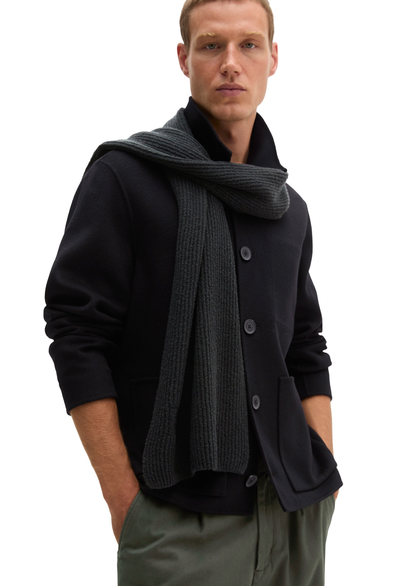 Marc O'Polo Strickschal »aus weichem Schurwoll-Mix«
