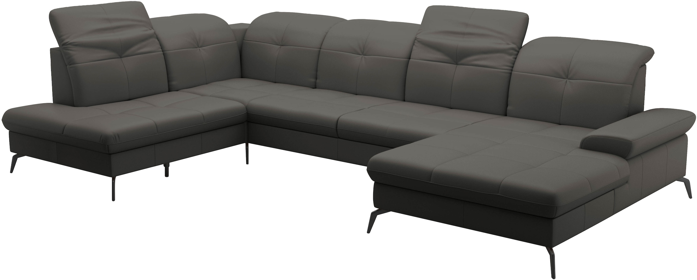 sit&more Wohnlandschaft »Amica«, inkl Sitztiefenverstellung und Armteilverstellung