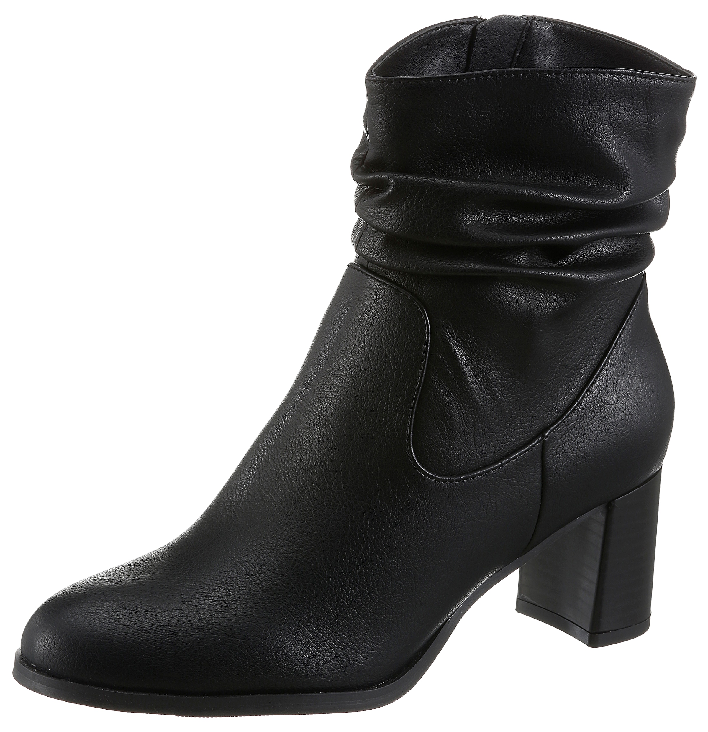 Aniston SHOES Stiefelette  Ankle Boots mit Reißverschluss - NEUE KOLLEKTION