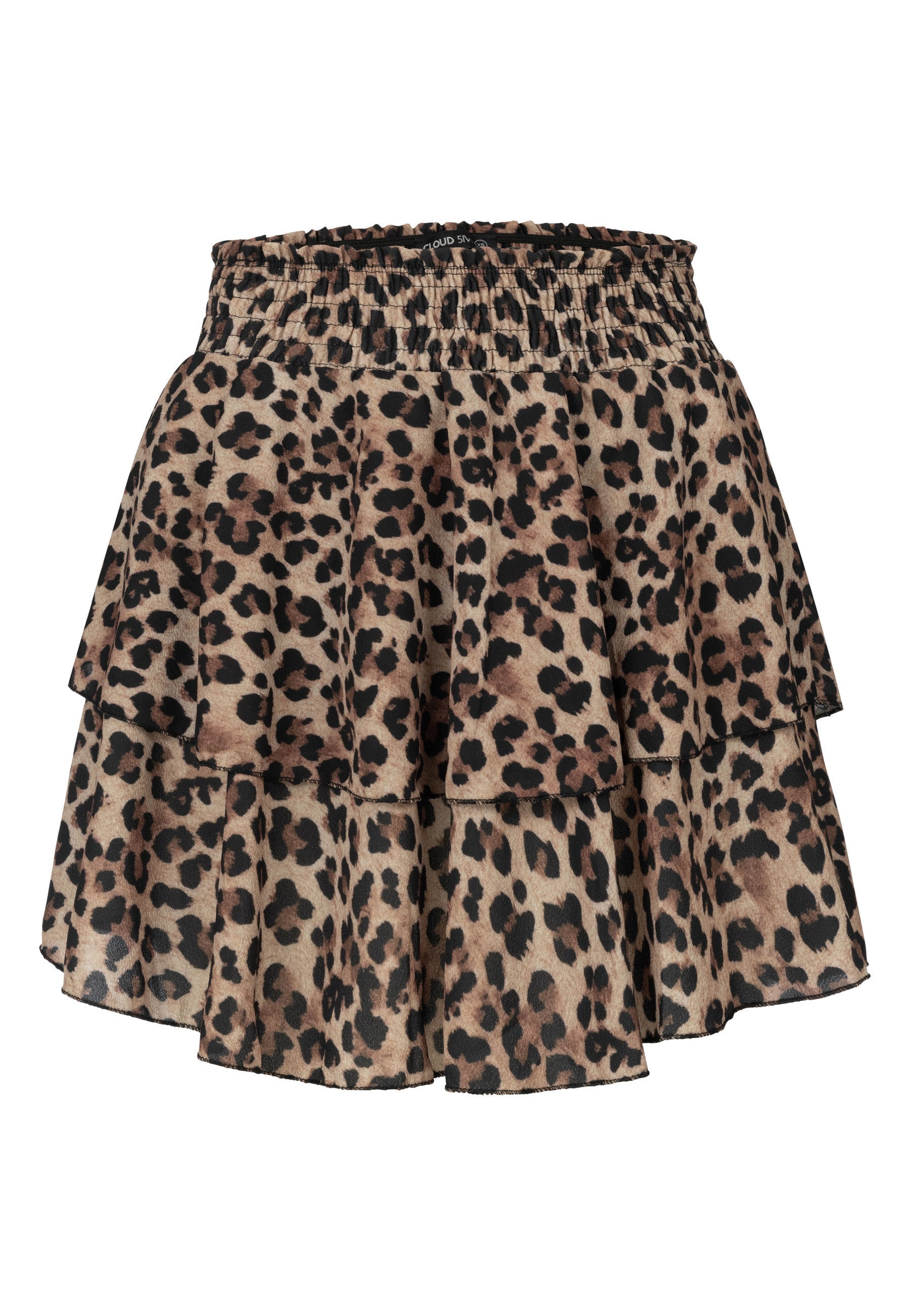 CLOUD 5IVE Sommerrock "CLOUD 5IVE Tiered Mini Skirt" 1 Stk.