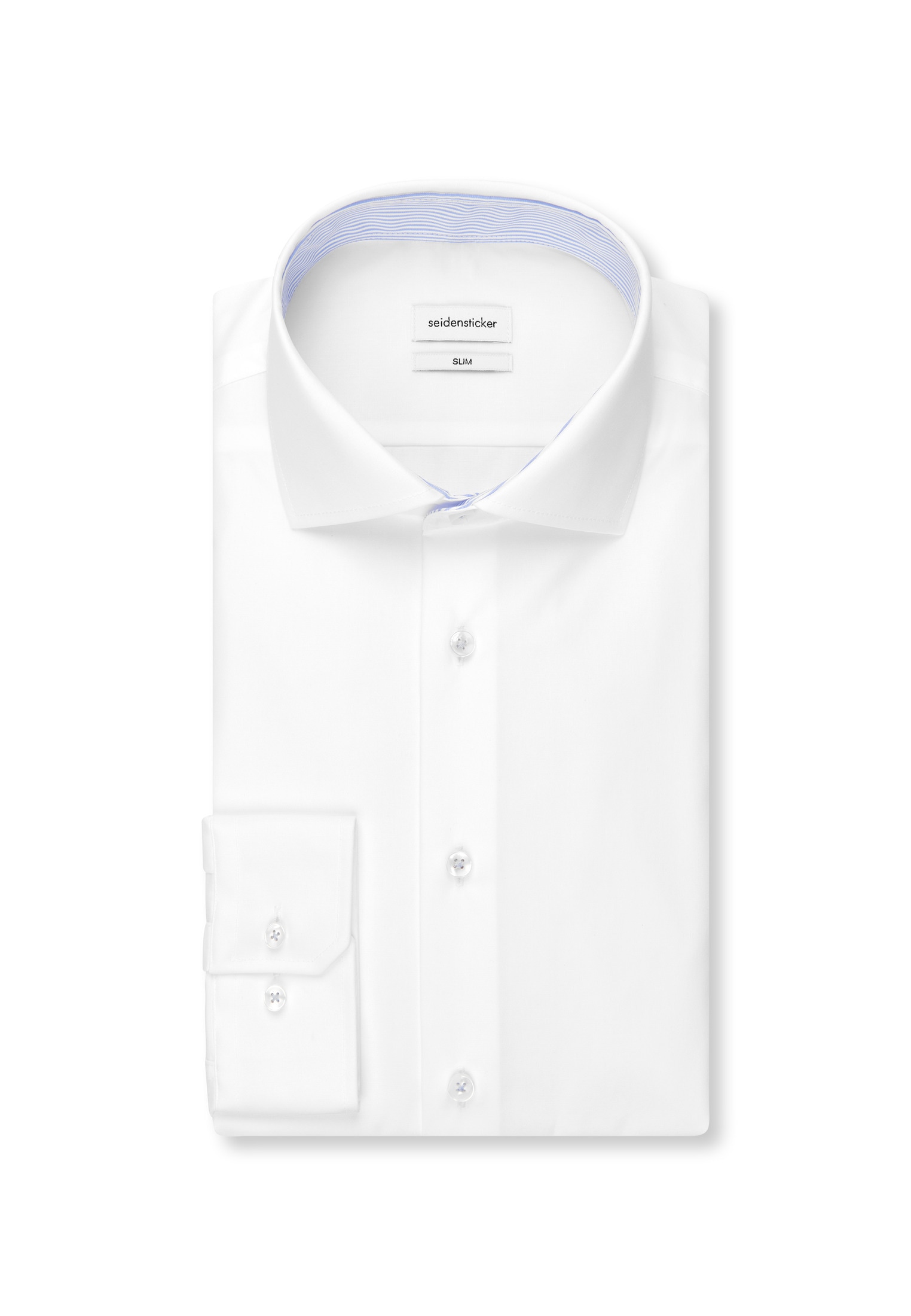 seidensticker Businesshemd »Schwarze Rose« Slim 1/1 Kentkragen Uni