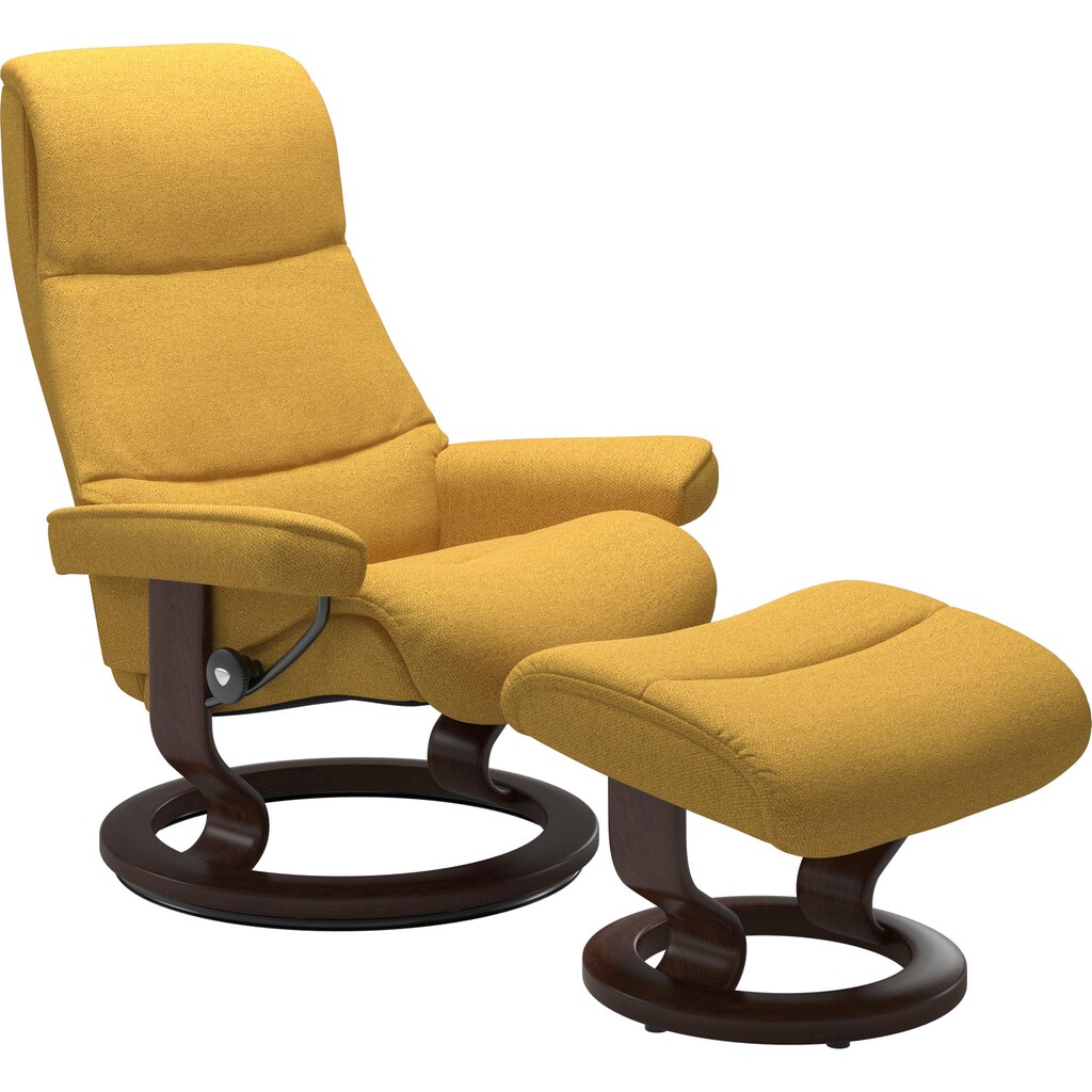 Stressless® Relaxsessel »View«, (Set, Relaxsessel mit Hocker)