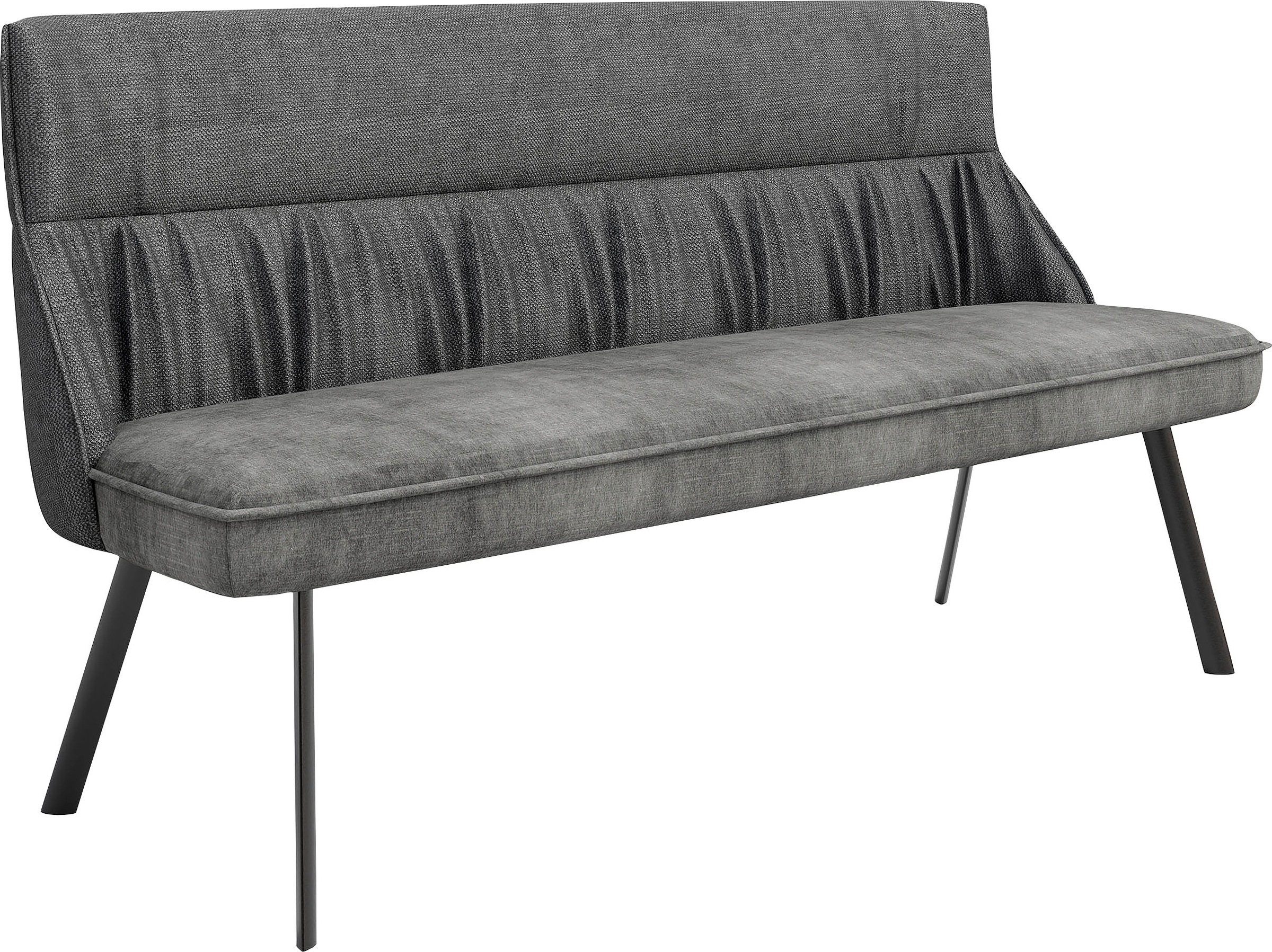 byLIVING Polsterbank "California" 1 Stk. tlg. 180 cm Bank, Webstoff und Vin günstig online kaufen