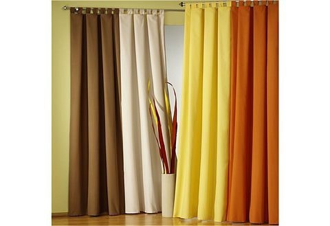 Weckbrodt Vorhang »Vito«, (1 St.), Microvelour, blickdicht, Unifarben, Gardine, Store