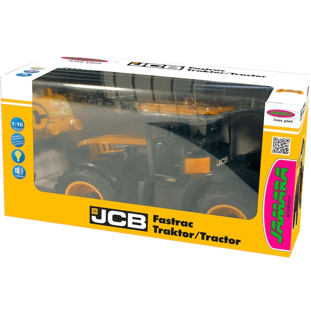 Jamara RC-Traktor »JCB Fastrac 1:16, 2,4 GHz«, mit LED Licht und  Rückfahrwarnsound | BAUR