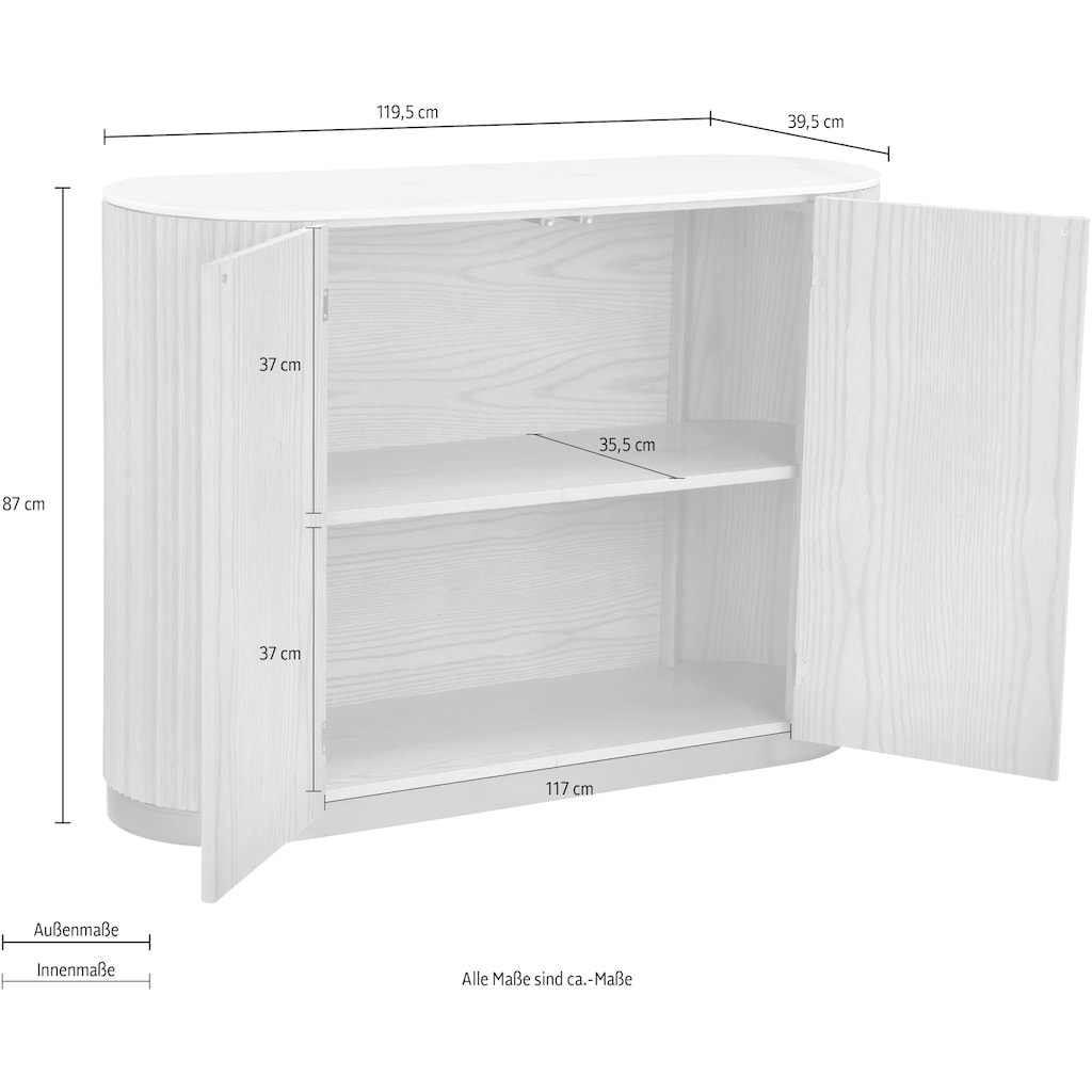 elbgestoeber Sideboard »Elblamelle«