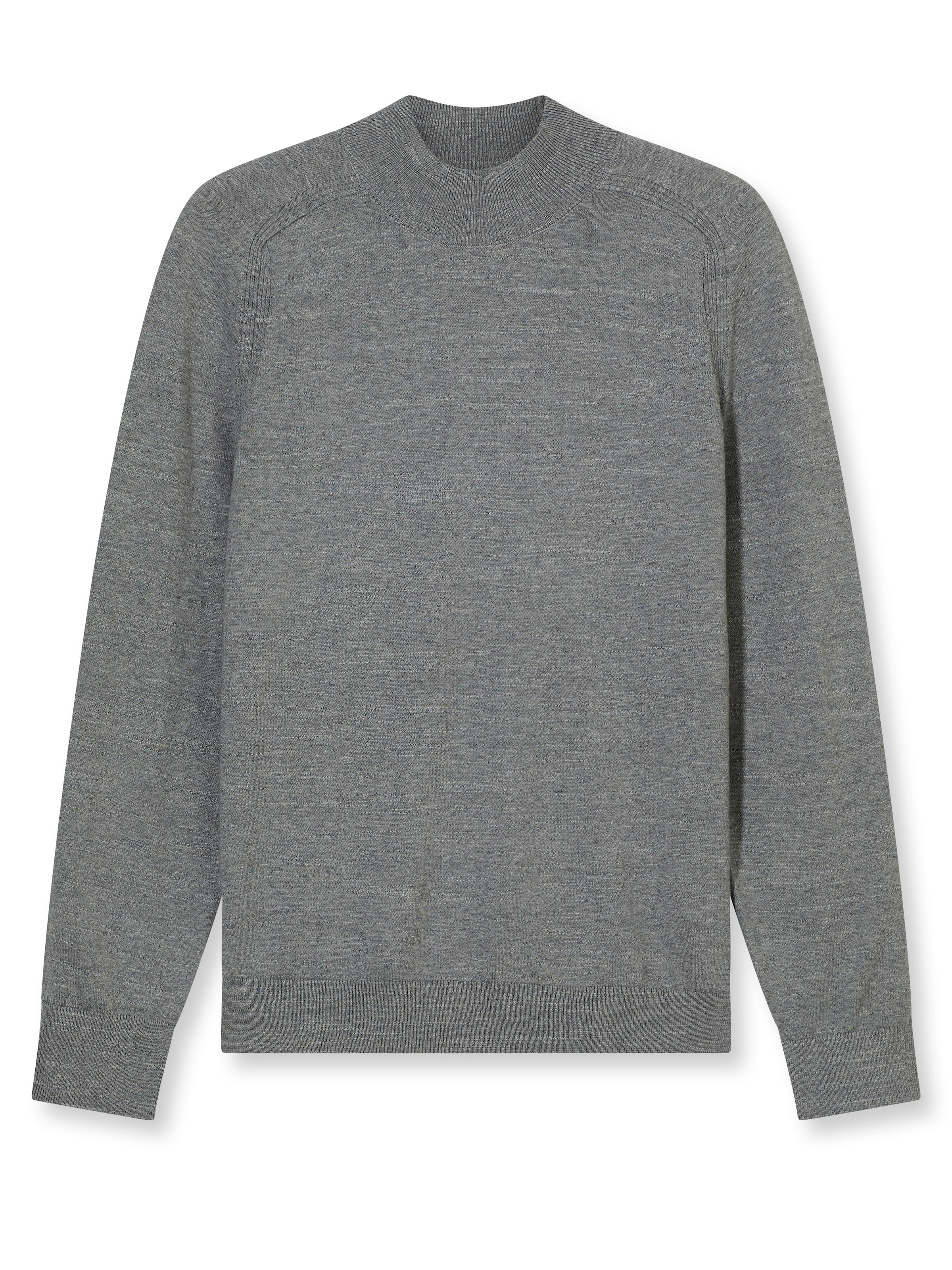 OLYMP Rundhalspullover "Rundhals" in melierter Optik günstig online kaufen