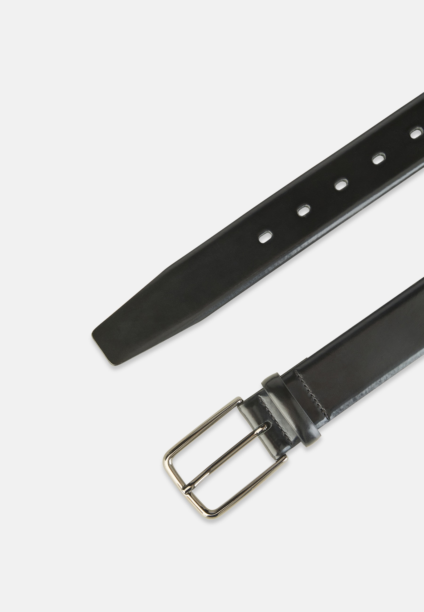 Ledergürtel LLOYD MEN’S BELTS "Lloyd Belts Herrengürtel 0405", Damen, Gr. 120, schwarz, Leder, Gürtel Ledergürtel 3