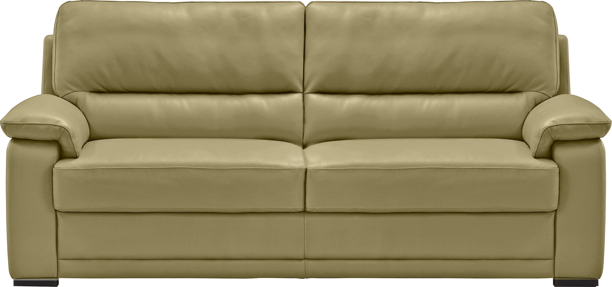 Egoitaliano 2,5-Sitzer »Doris, modernes Designersofa, Ledersofa mit erstklassiger Sitzqualität«, edle Detailverarbeitung, perfekte Polsterung, aus hochwertigem Leder