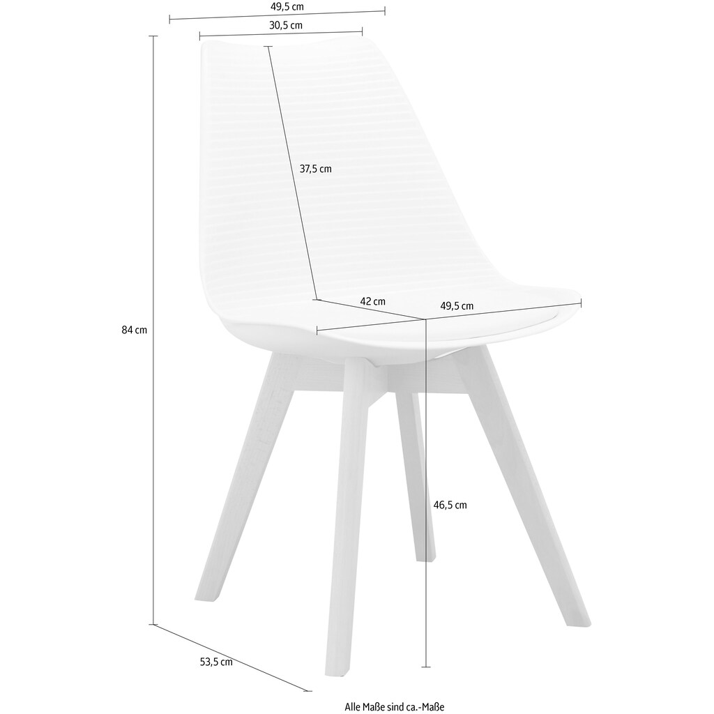 INOSIGN Esszimmerstuhl »Caithleen«, 2 St., Kunstleder