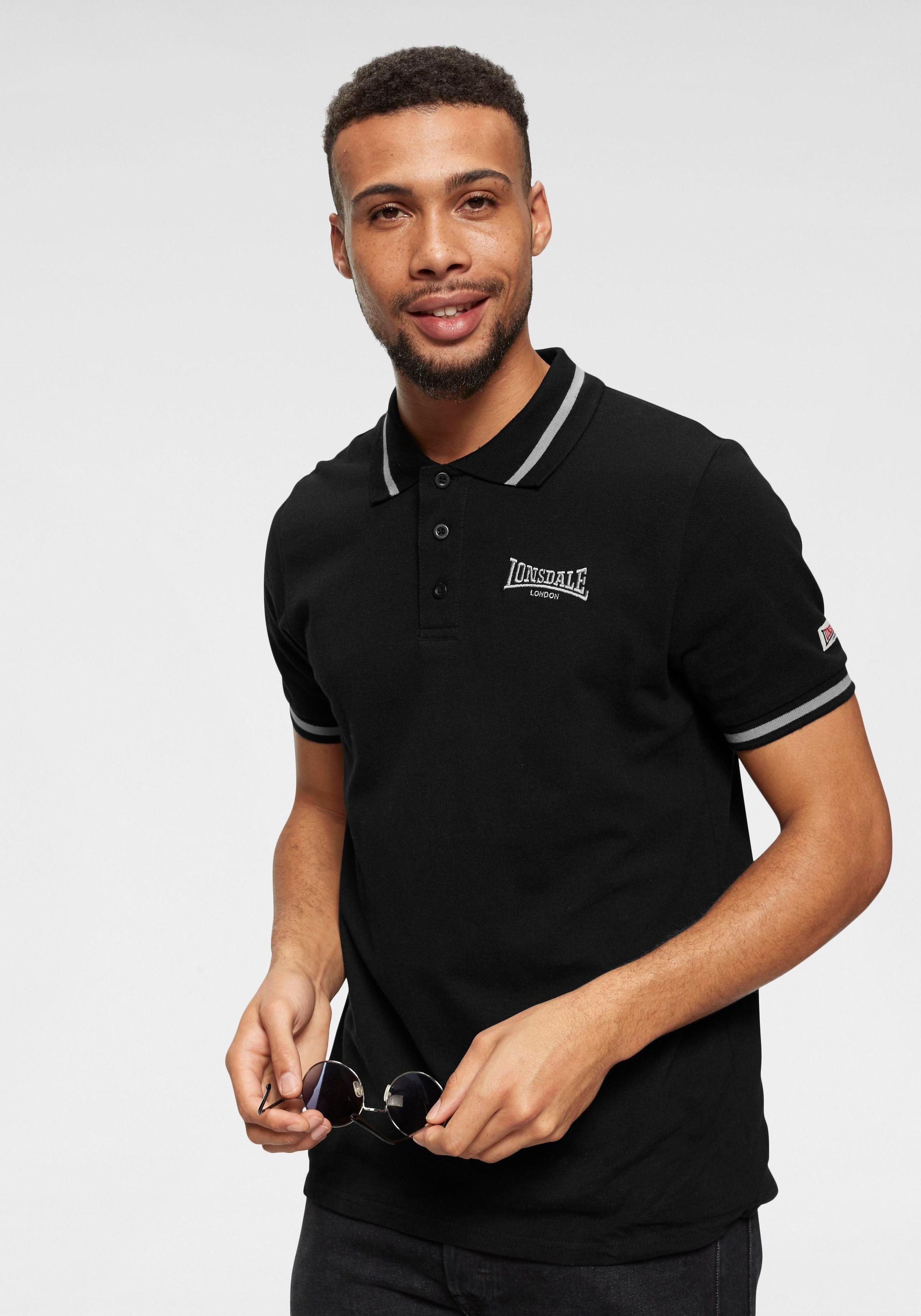 Poloshirt »CAUSTON«, Mit Logostickerei