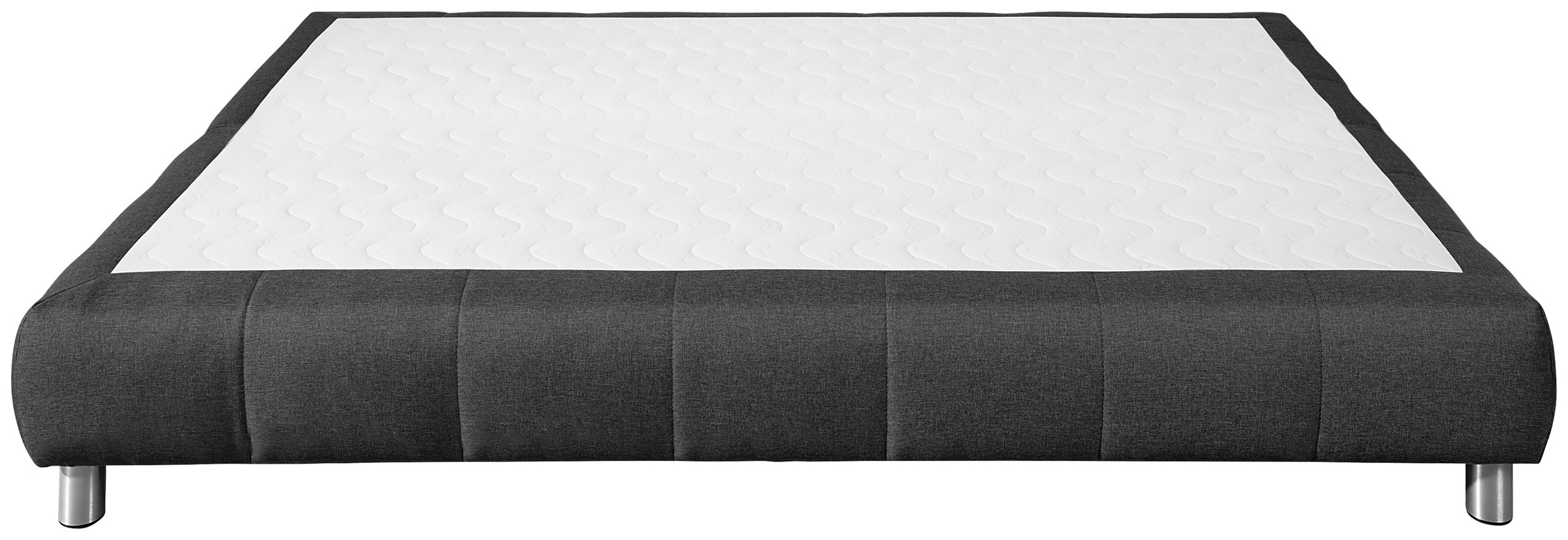 andas Boxspringbett »Salo«, Ohne Kopfteil, inkl. Topper, auch in Überlänge 220 cm