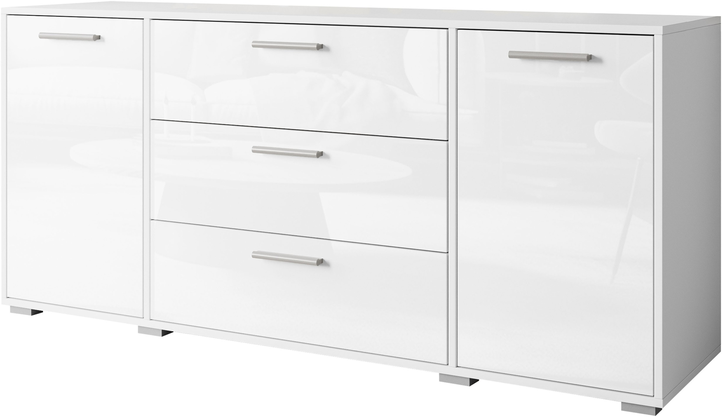 INOSIGN Sideboard "BOGOTA", moderne Kommode, Schubladenschrank mit verstell günstig online kaufen