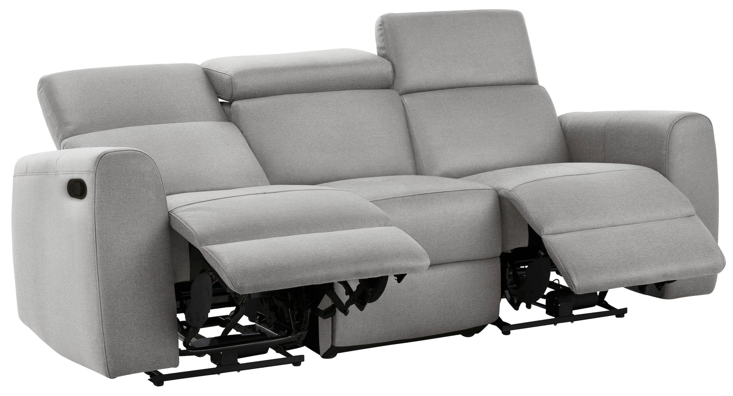 Home affaire 3-Sitzer »Sentrano«, auch mit elektrischer Funktion mit USB-Anschluß, in 4 Bezugsvarianten
